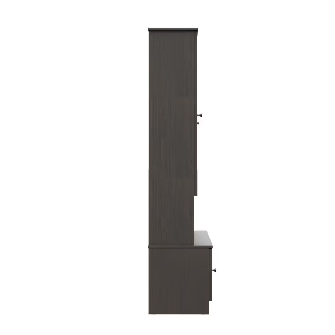 Wood T.V. Unit in Dark Brown Colour - Image 5