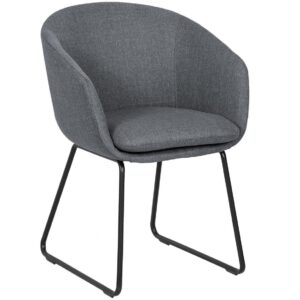 ARM CHAIR IN GREY COLOUR