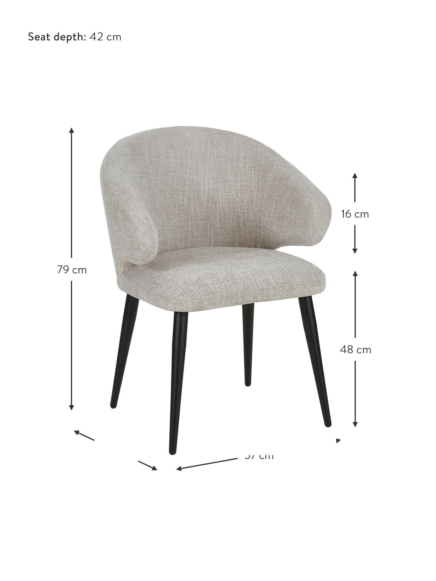 ARM CHAIR IN BEIGE COLOUR - Image 5