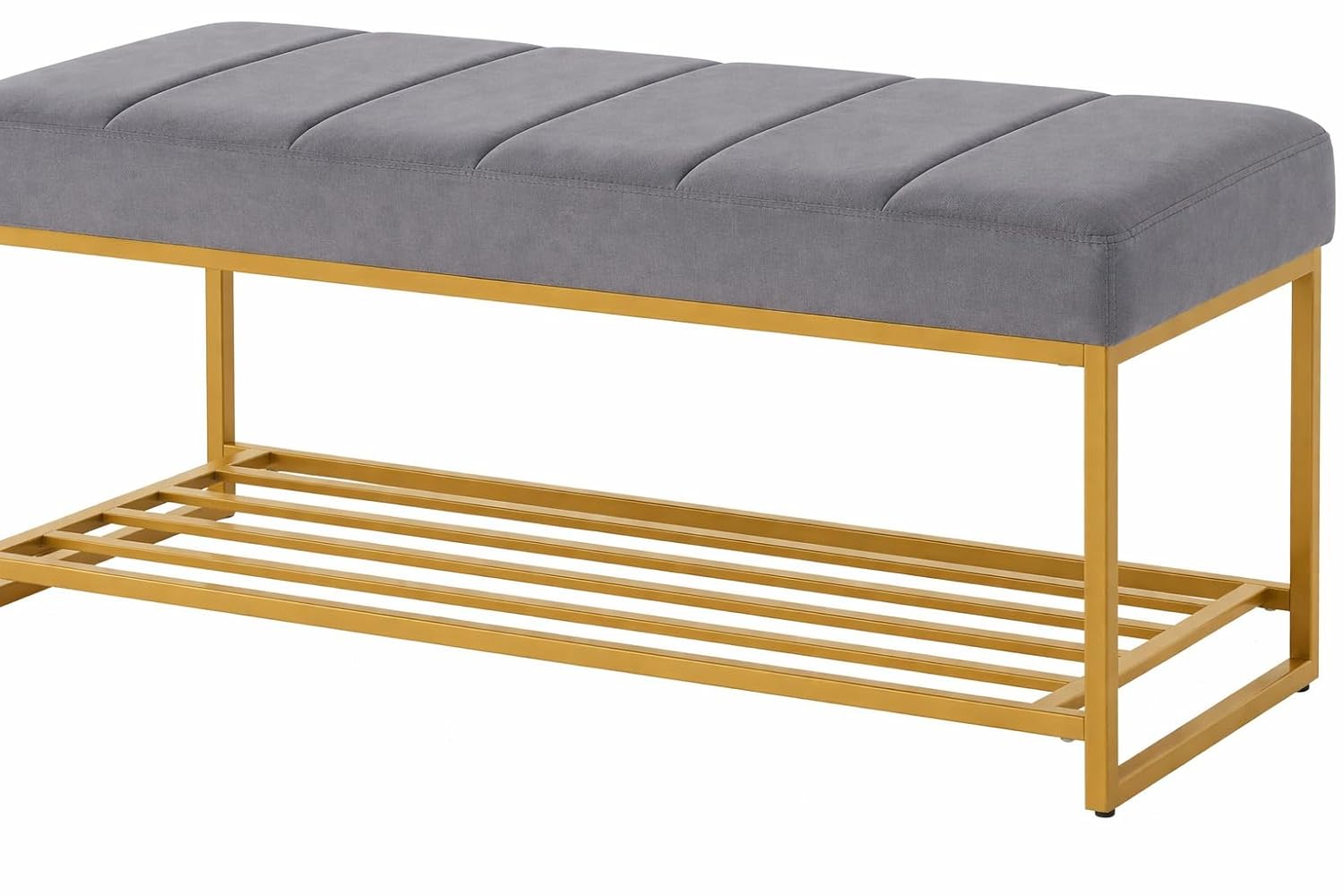 Fabric Bench in Grey Colour - Image 4