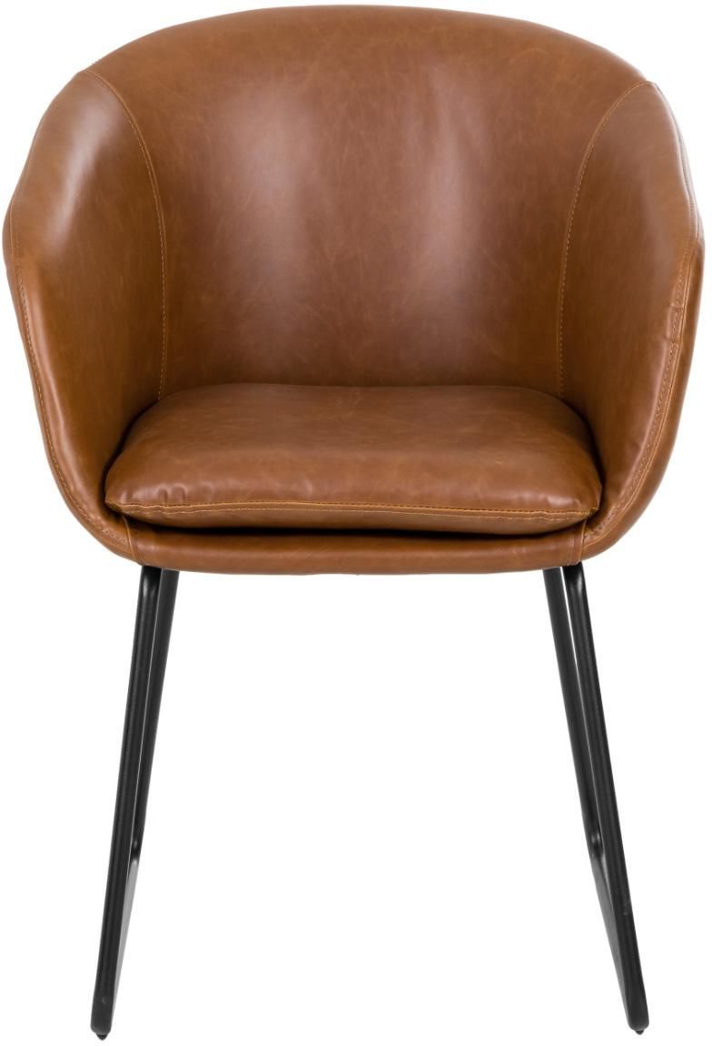ARM CHAIR IN BROWN COLOUR - Image 2