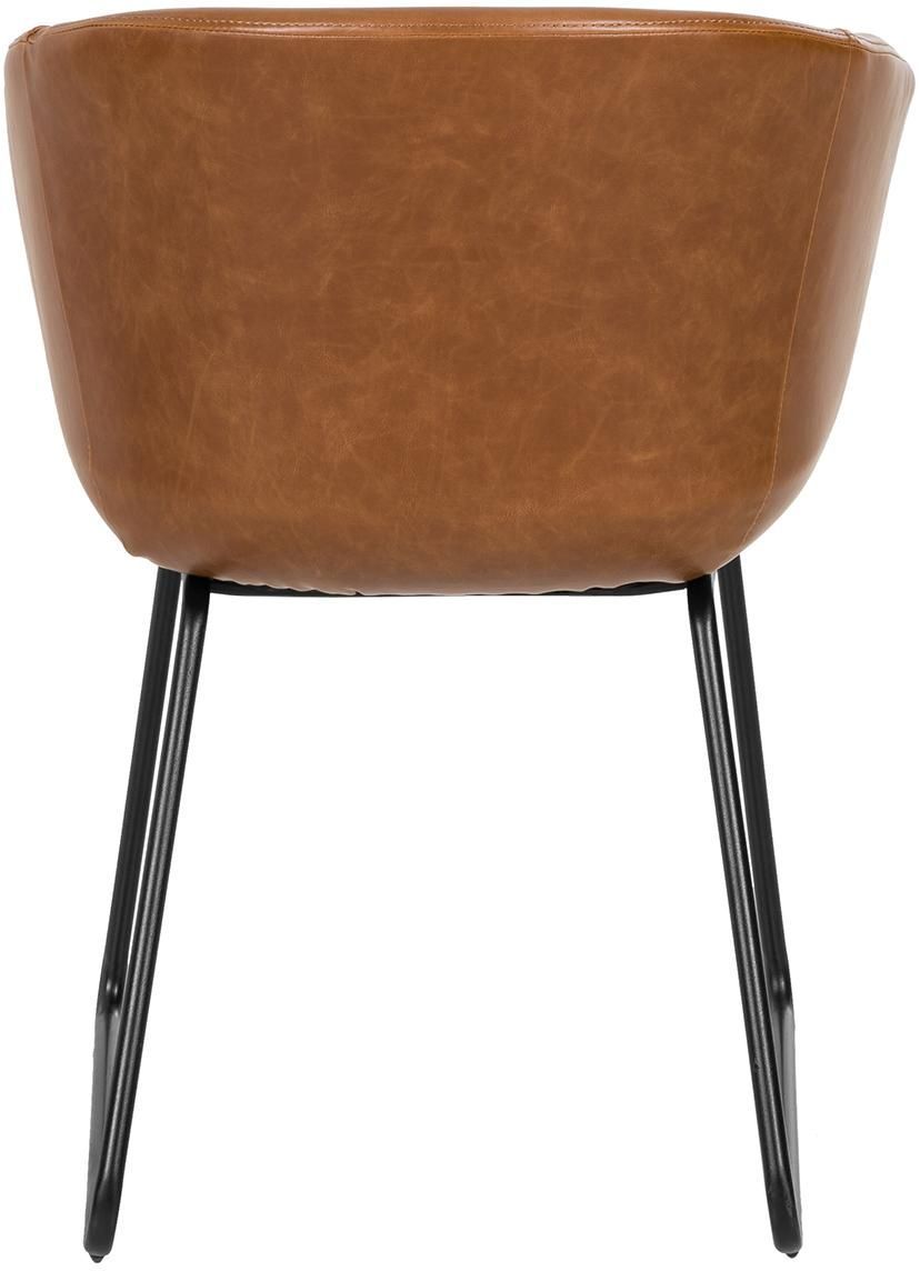 ARM CHAIR IN BROWN COLOUR - Image 3