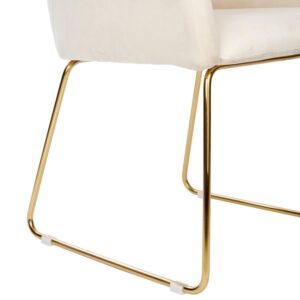 ARM CHAIR IN WHITE COLOUR