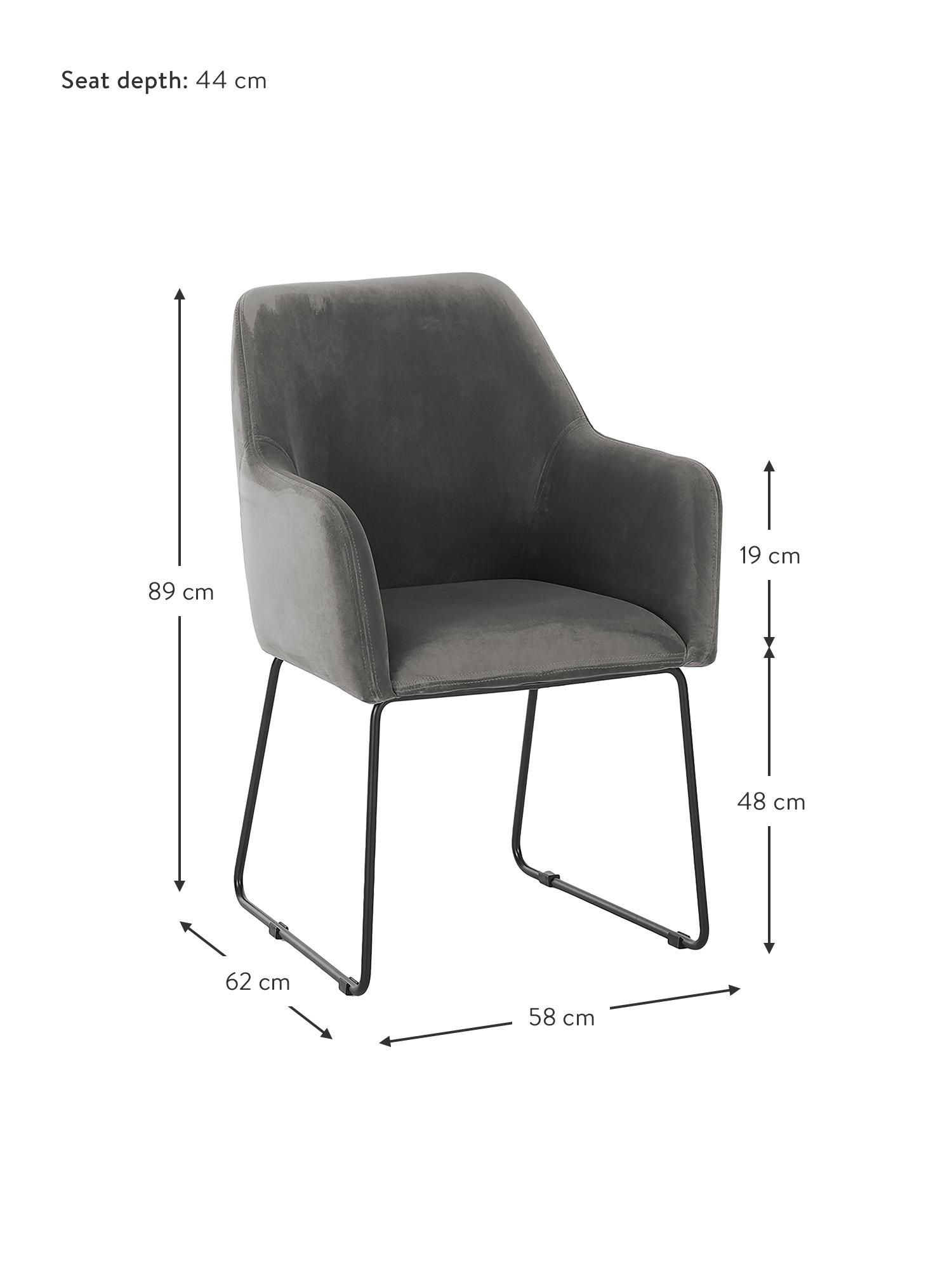ARM CHAIR IN GREY COLOUR - Image 5