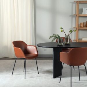 ARM CHAIR IN BROWN COLOUR