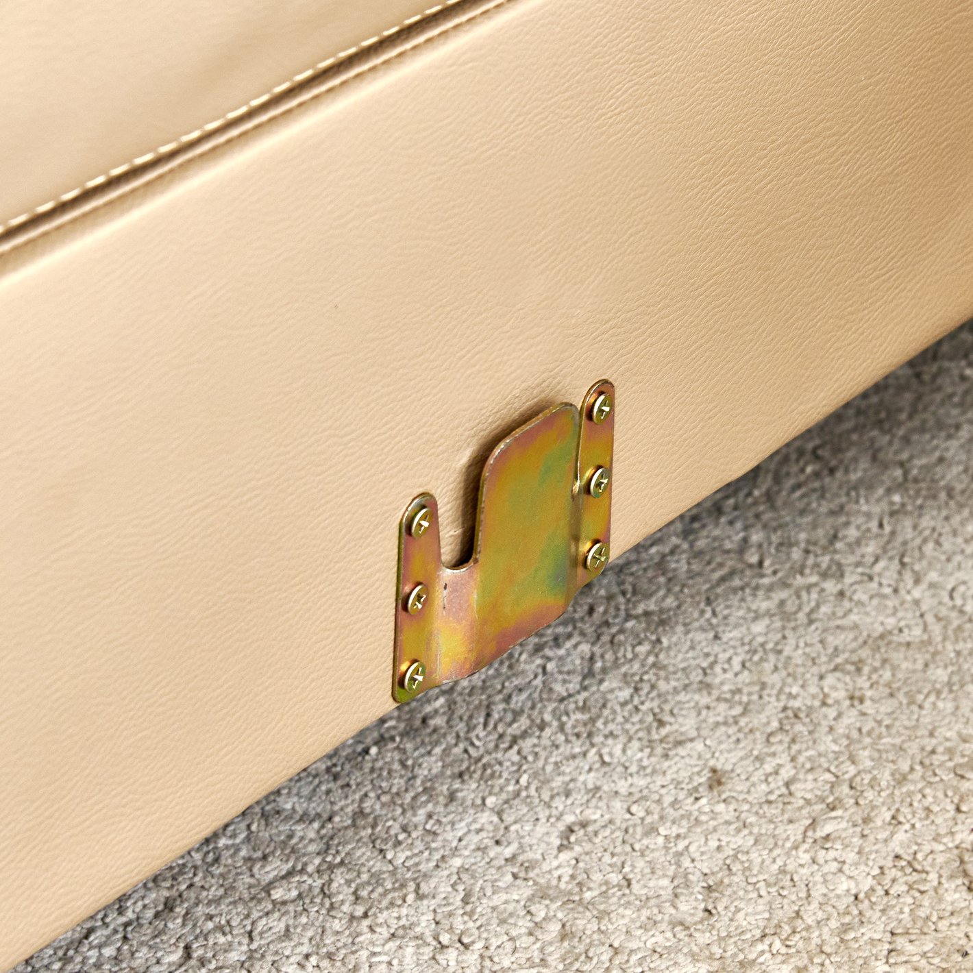 4 Seater L Shape Sofa in Beige Colour - Image 3
