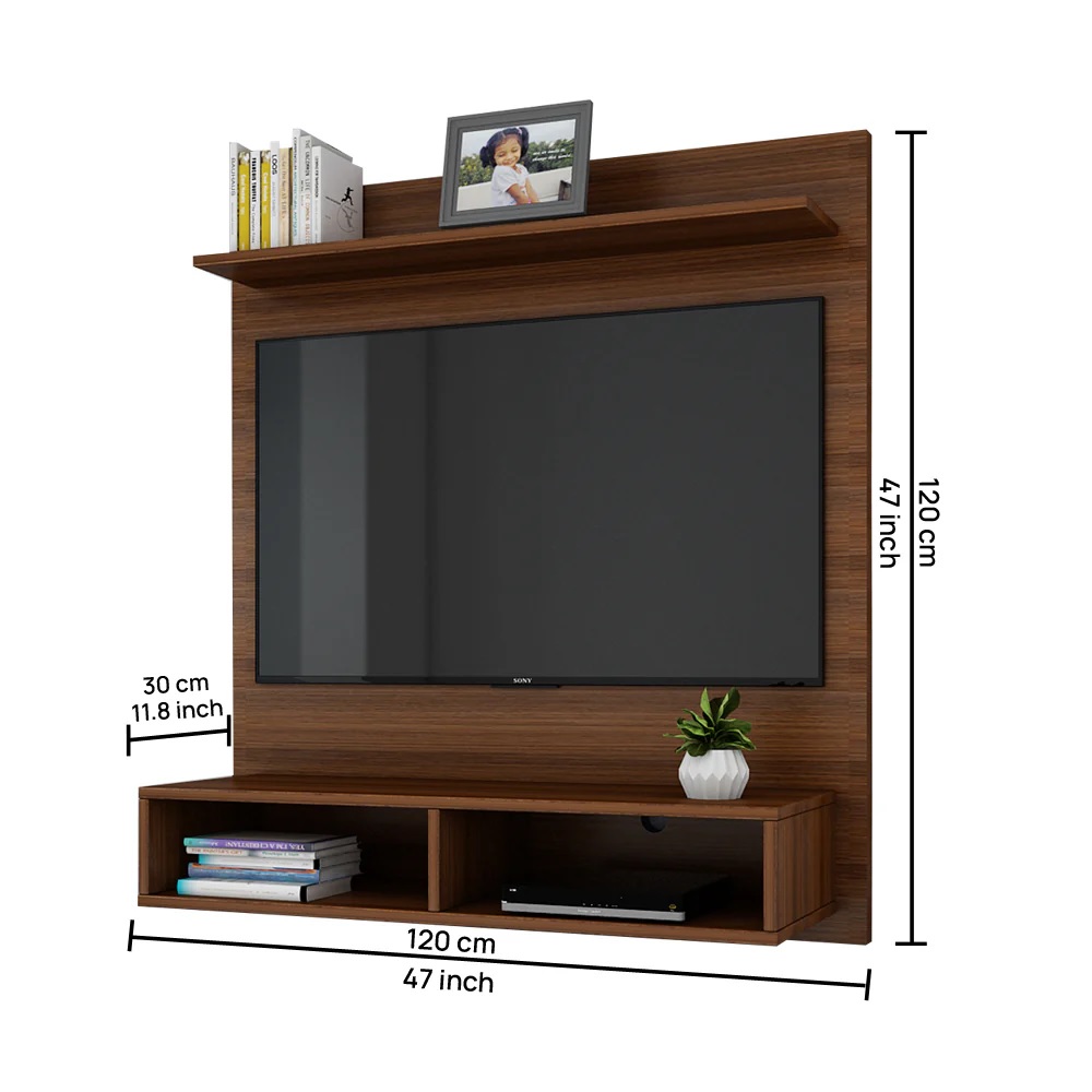 Wood T.V. Unit in Brown Colour - Image 3