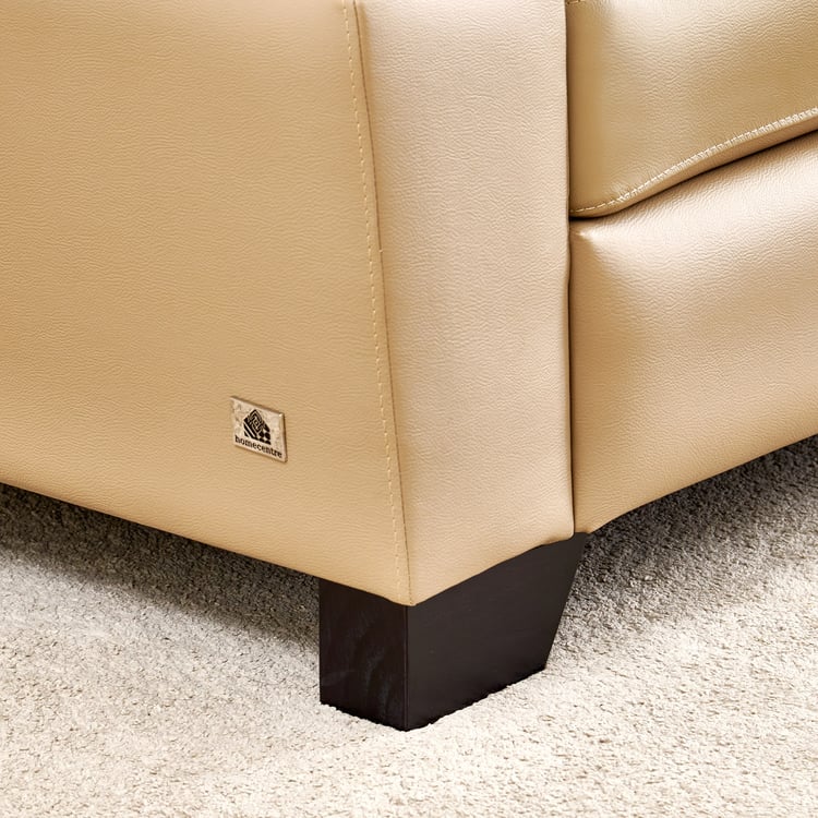 4 Seater L Shape Sofa in Beige Colour - Image 11
