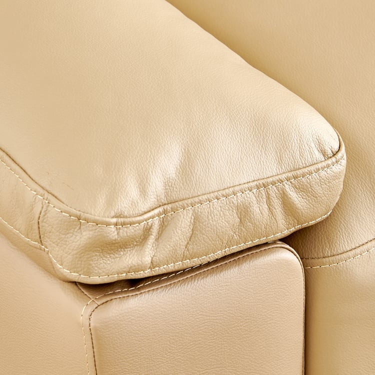 4 Seater L Shape Sofa in Beige Colour - Image 10