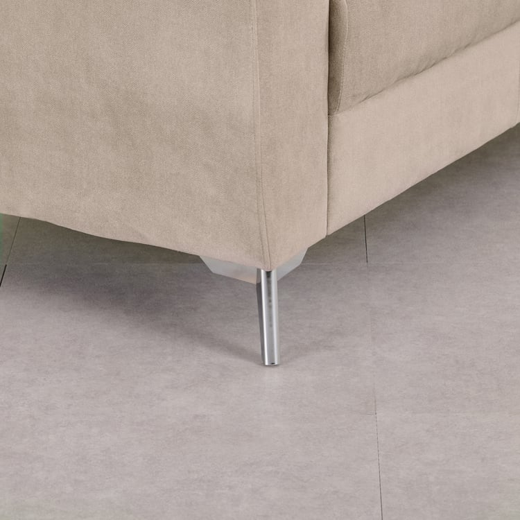 5 Seater L Shape Sofa in Beige Colour - Image 6