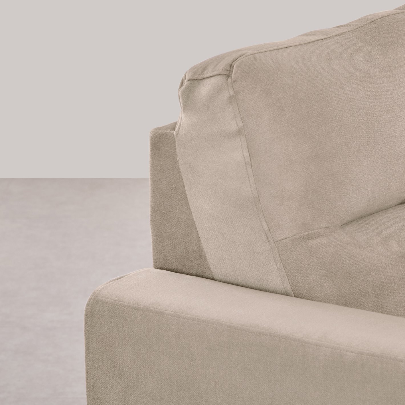 5 Seater L Shape Sofa in Beige Colour - Image 7