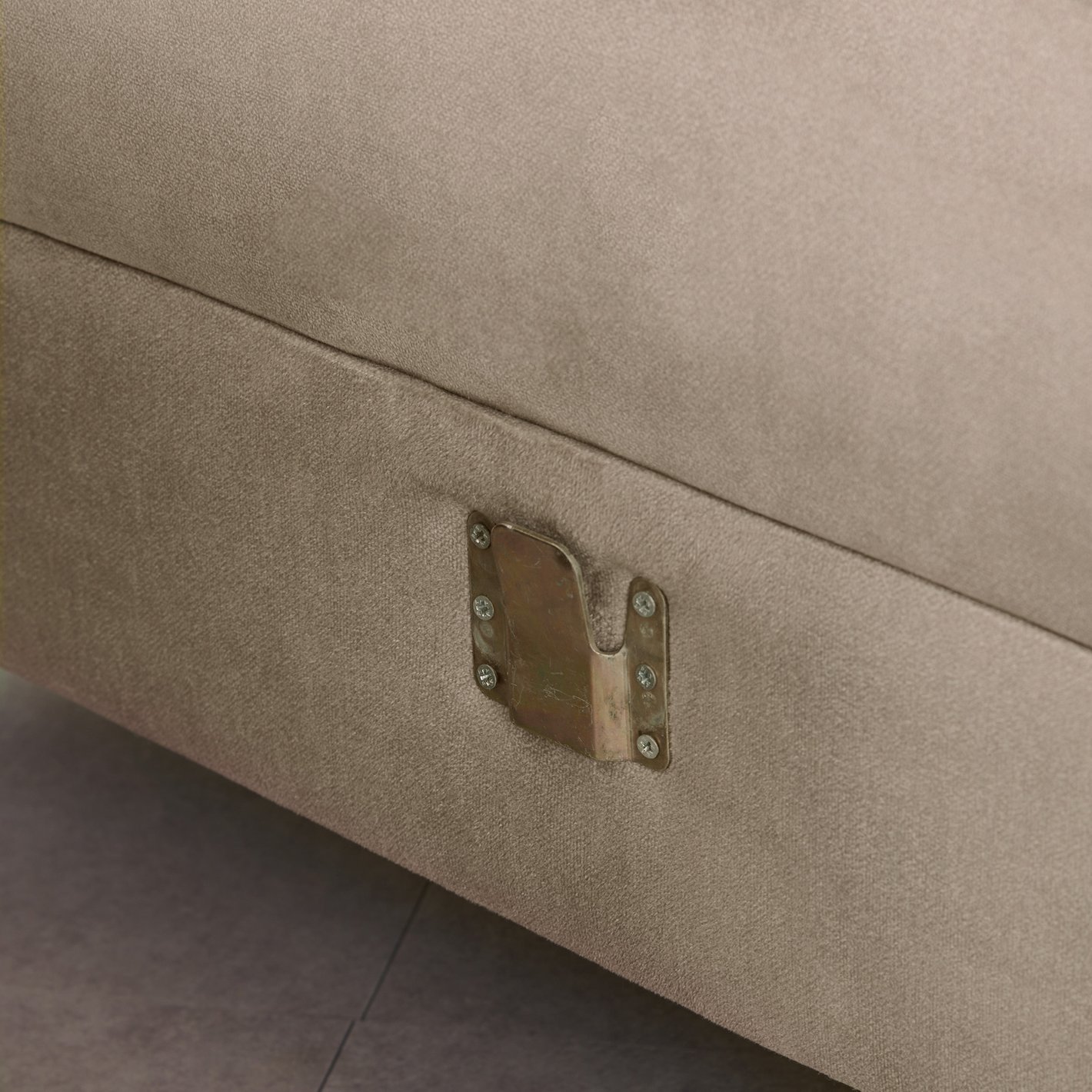 5 Seater L Shape Sofa in Beige Colour - Image 9