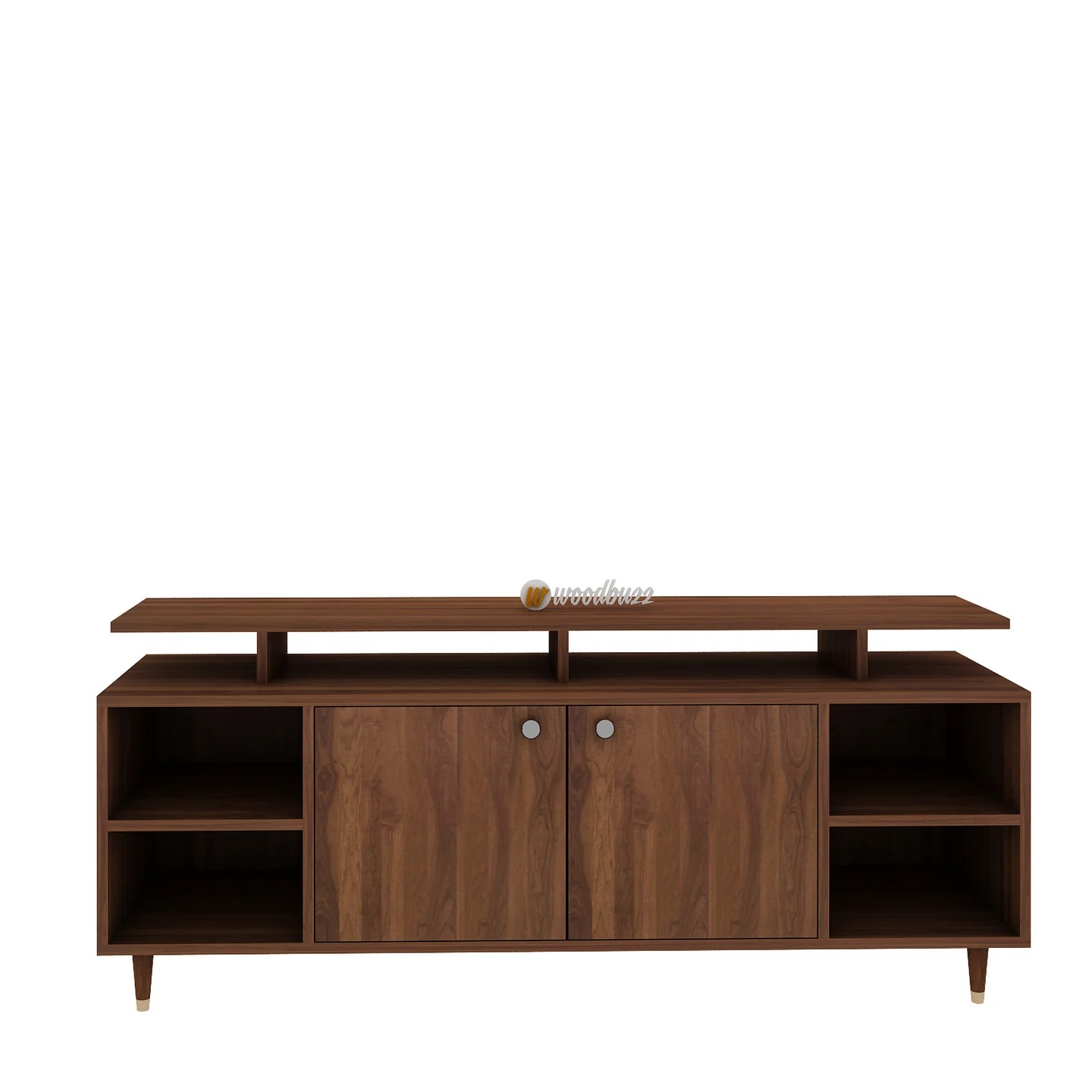 Wood T.V. Unit in Brown Colour - Image 4