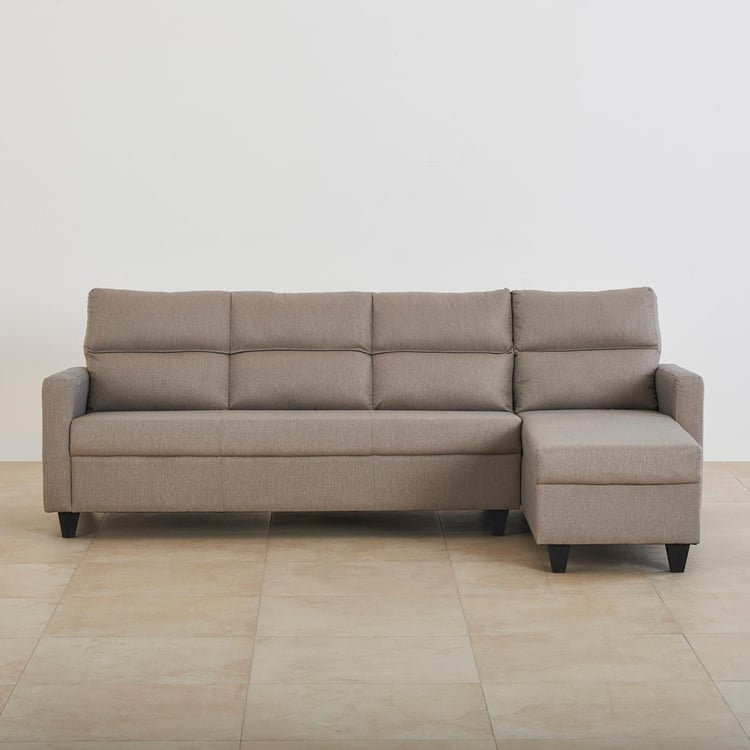 5 Seater L Shape Sofa in Grey Colour - Image 13