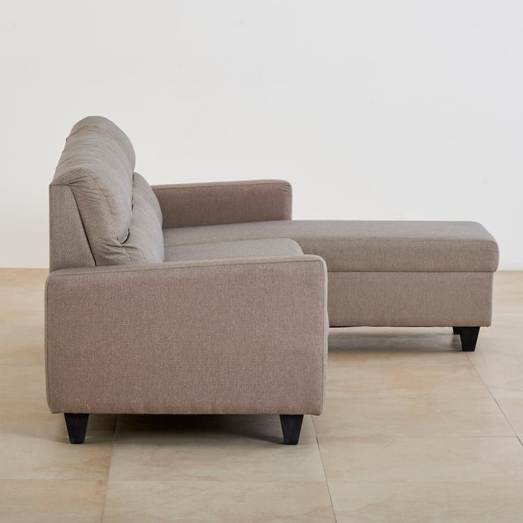 5 Seater L Shape Sofa in Grey Colour - Image 11