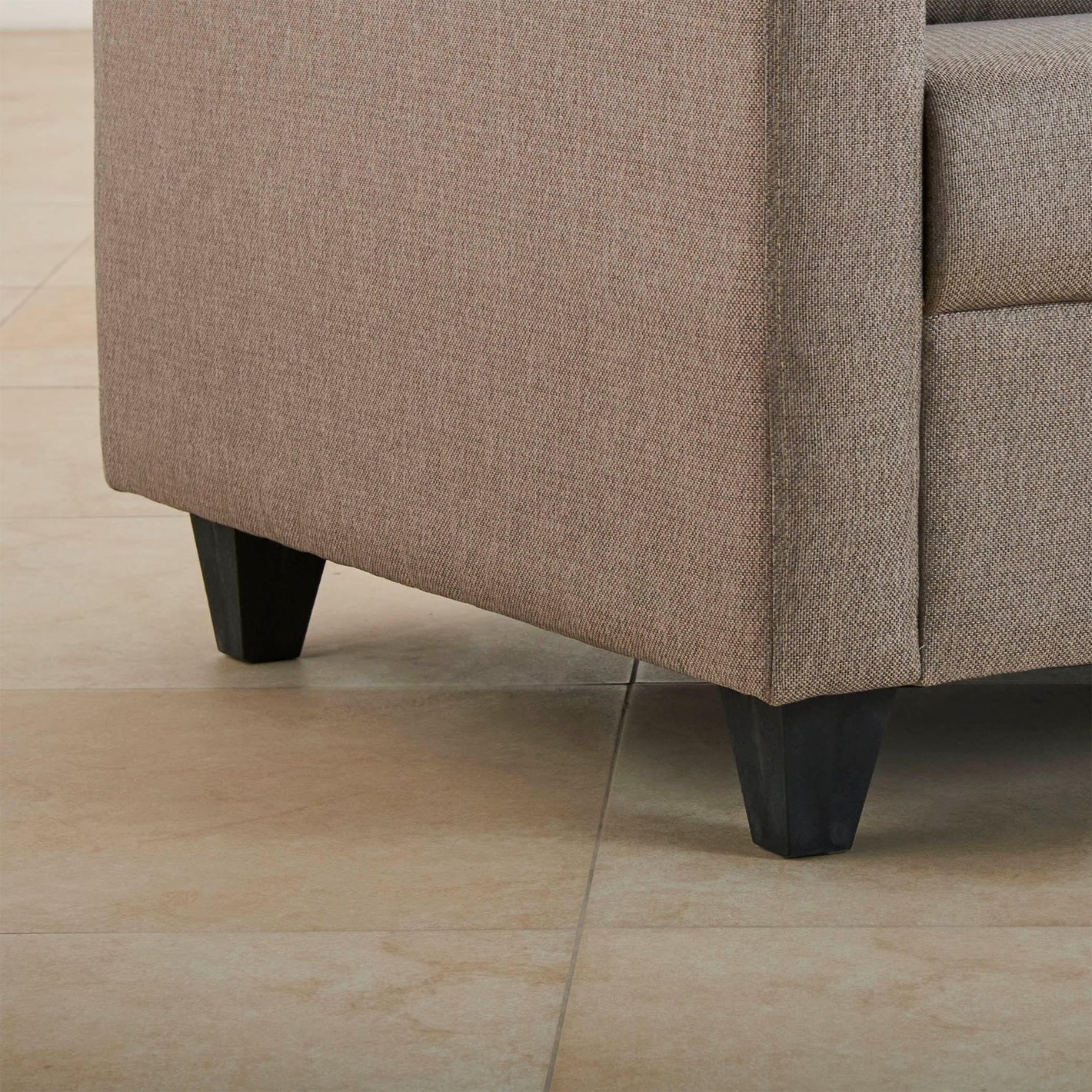 5 Seater L Shape Sofa in Grey Colour - Image 9