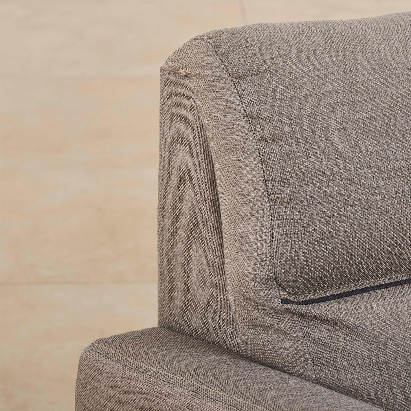 5 Seater L Shape Sofa in Grey Colour - Image 7
