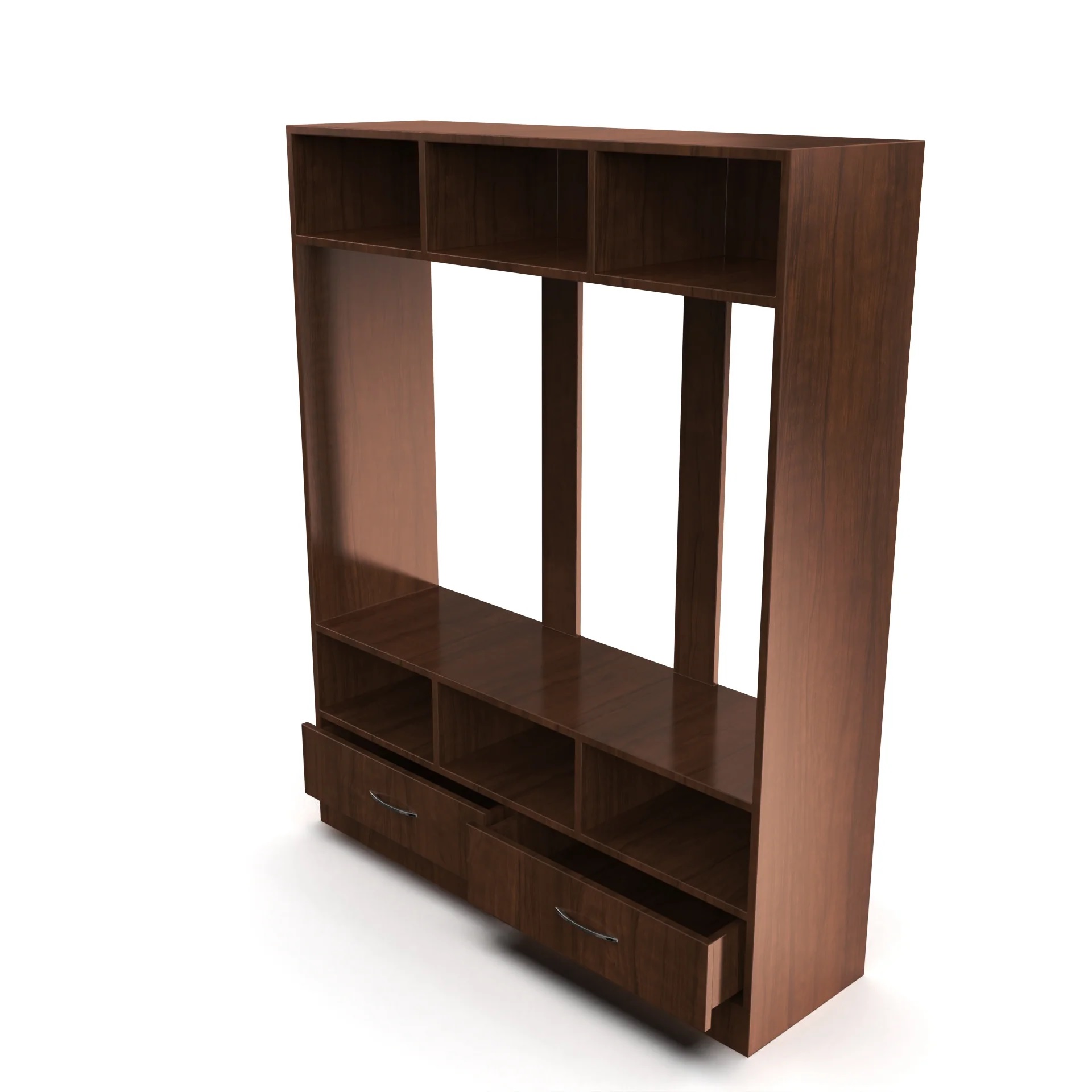 Wood T.V. Unit in Brown Colour - Image 5
