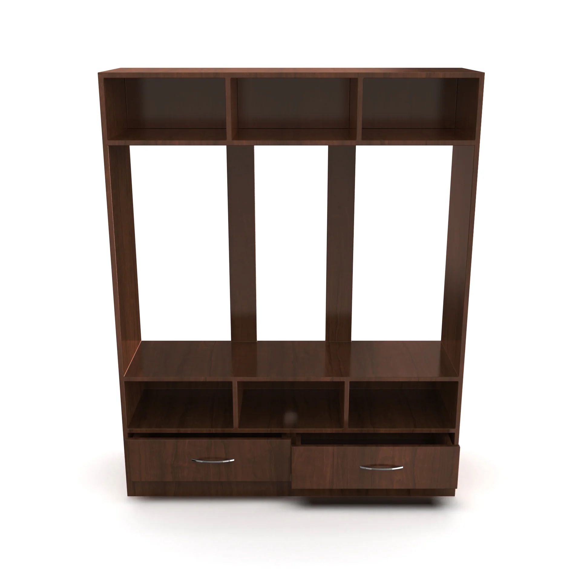 Wood T.V. Unit in Brown Colour - Image 6