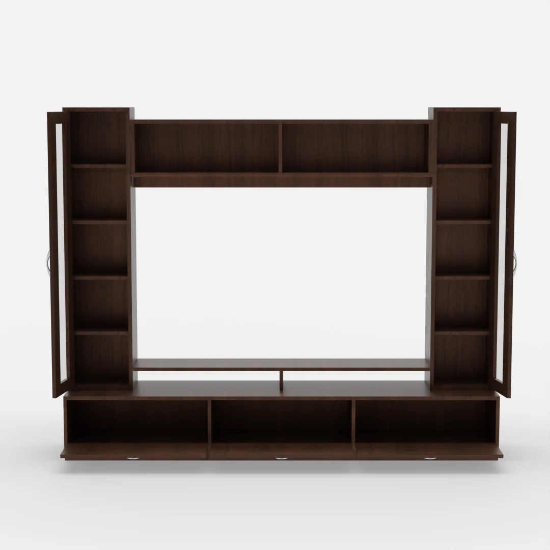 Wood T.V. Unit in Brown Colour - Image 3