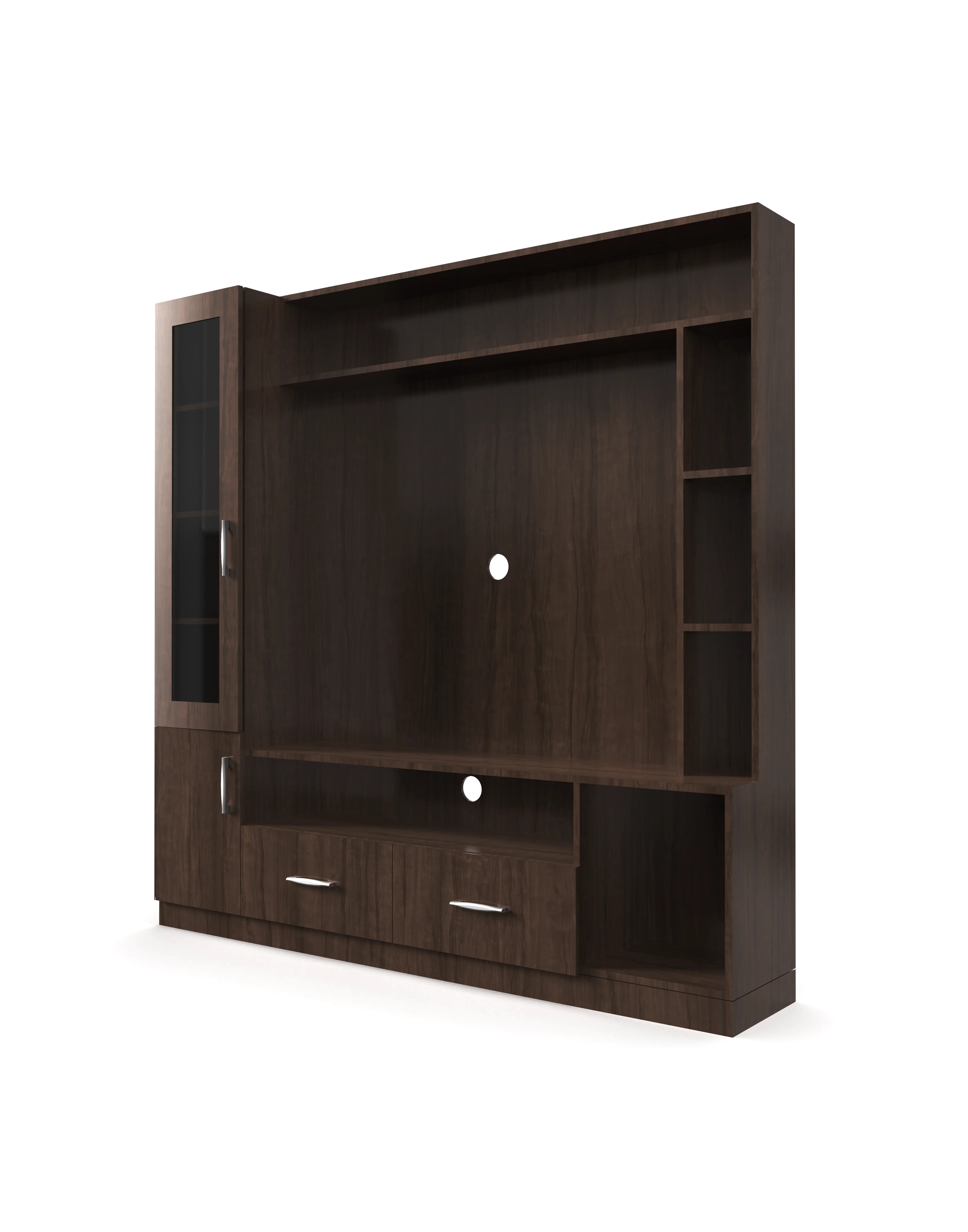 Wood T.V. Unit in Brown Colour - Image 4