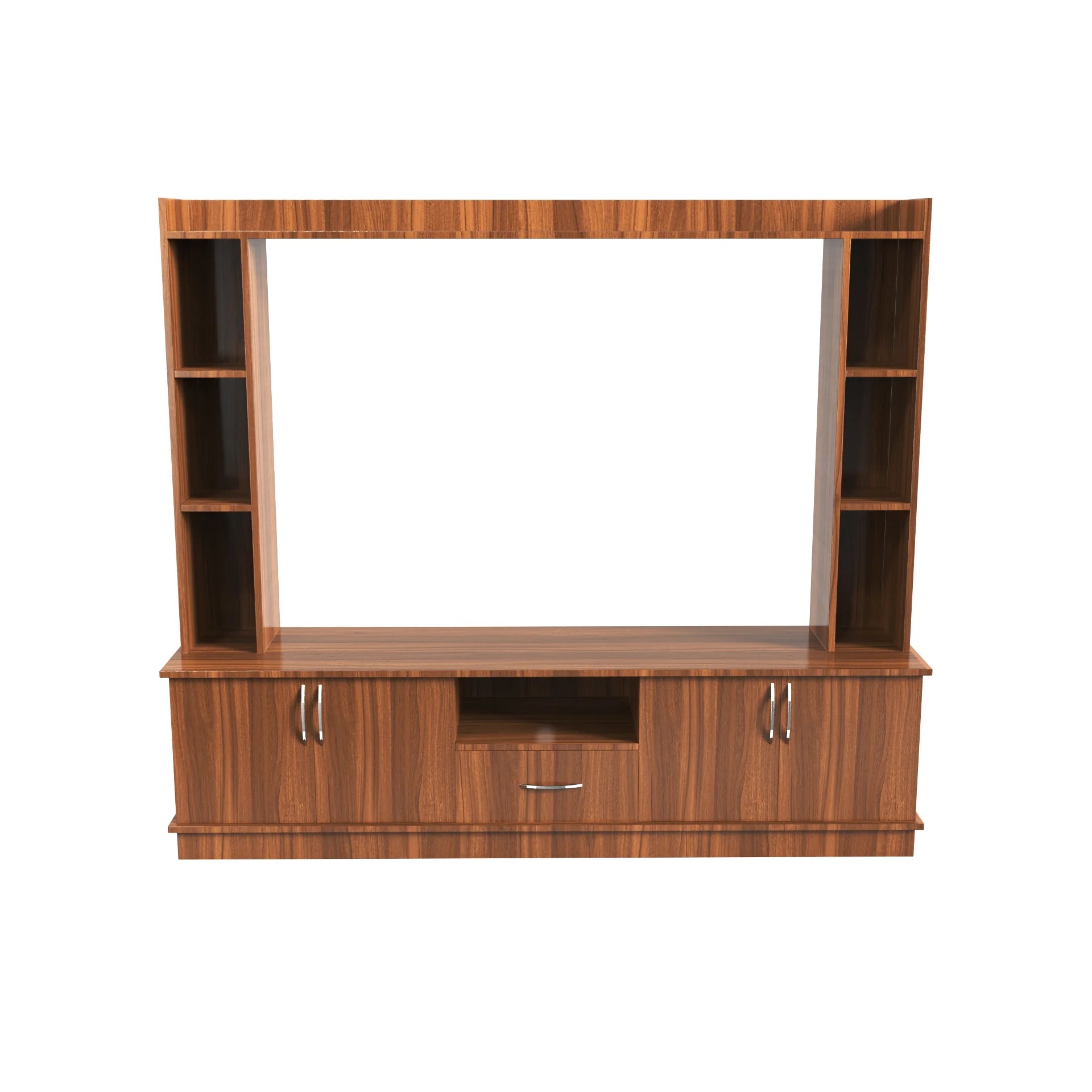 Wood T.V. Unit in Brown Colour - Image 4