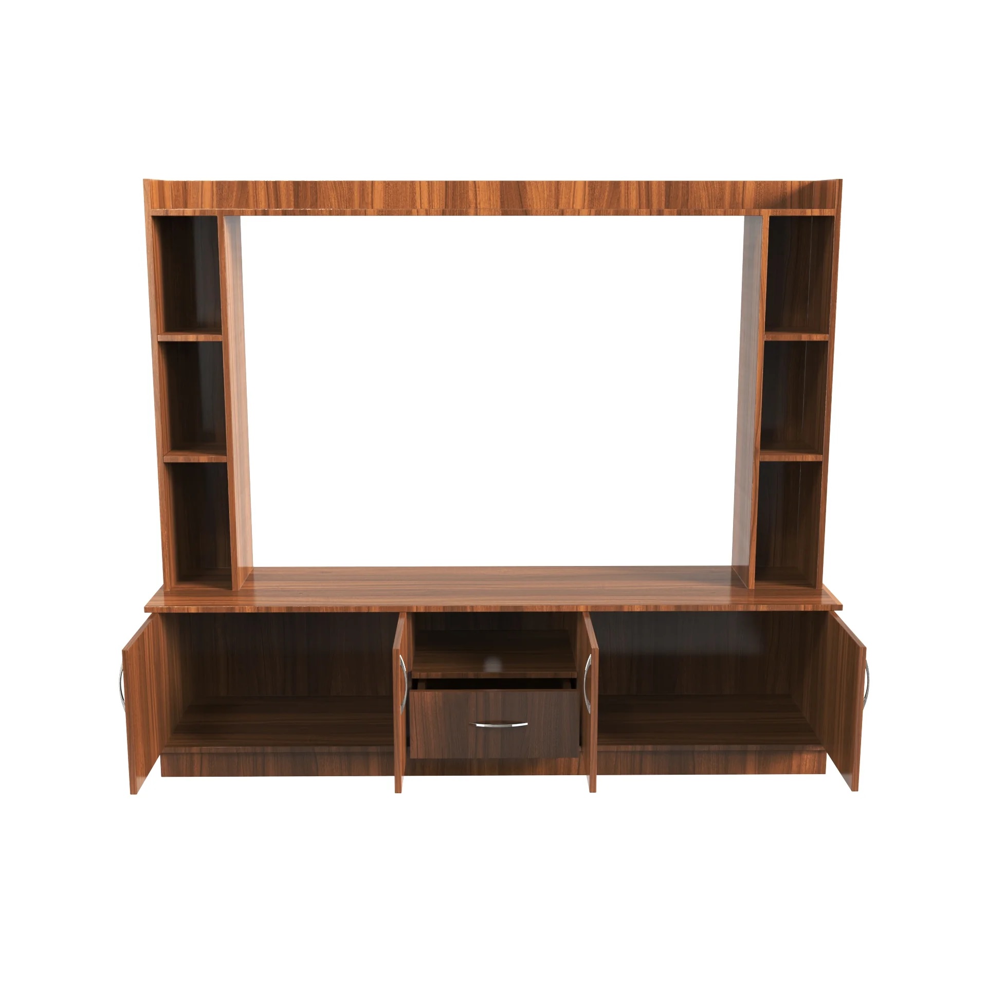 Wood T.V. Unit in Brown Colour - Image 6