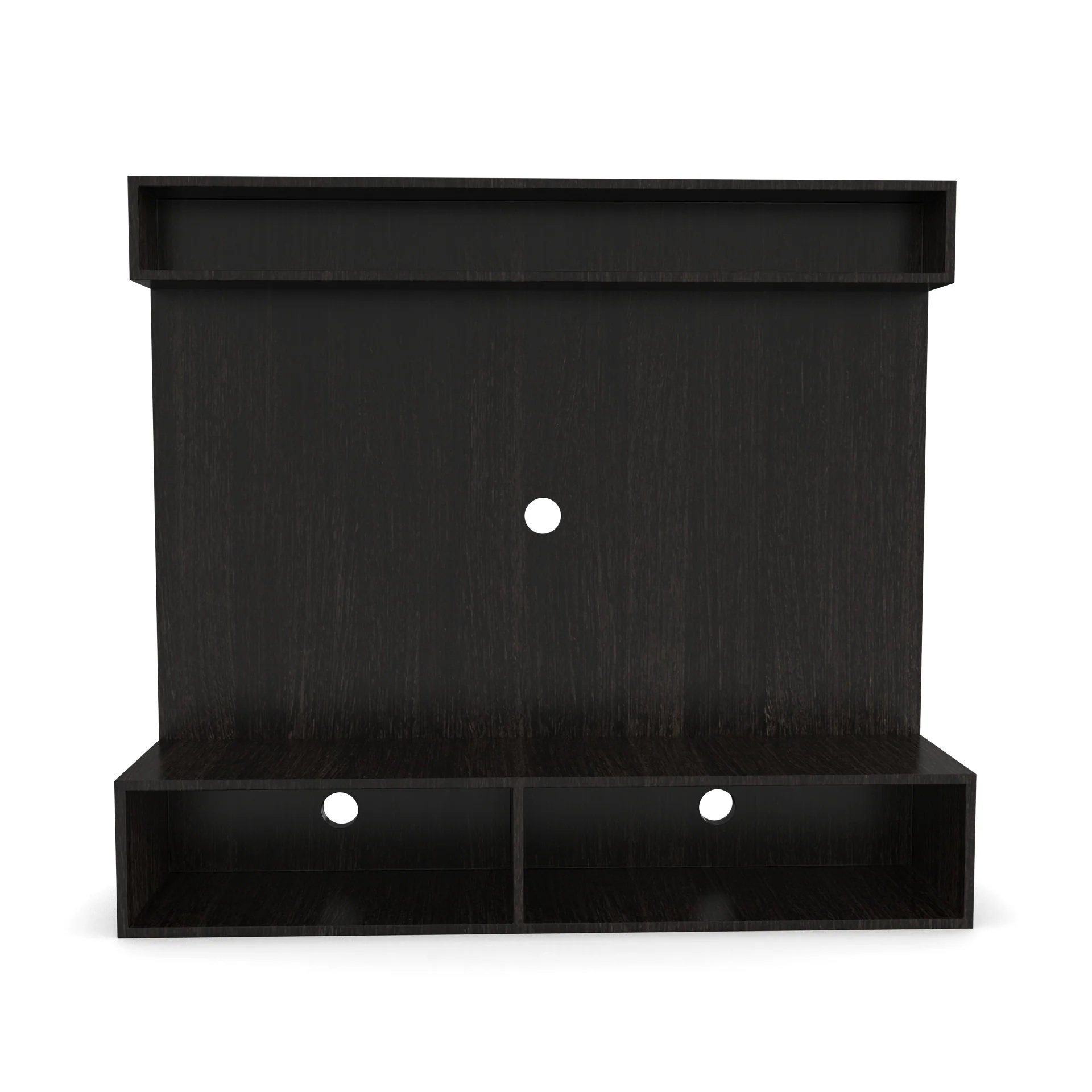 Wood T.V. Unit in Dark Brown Colour - Image 2