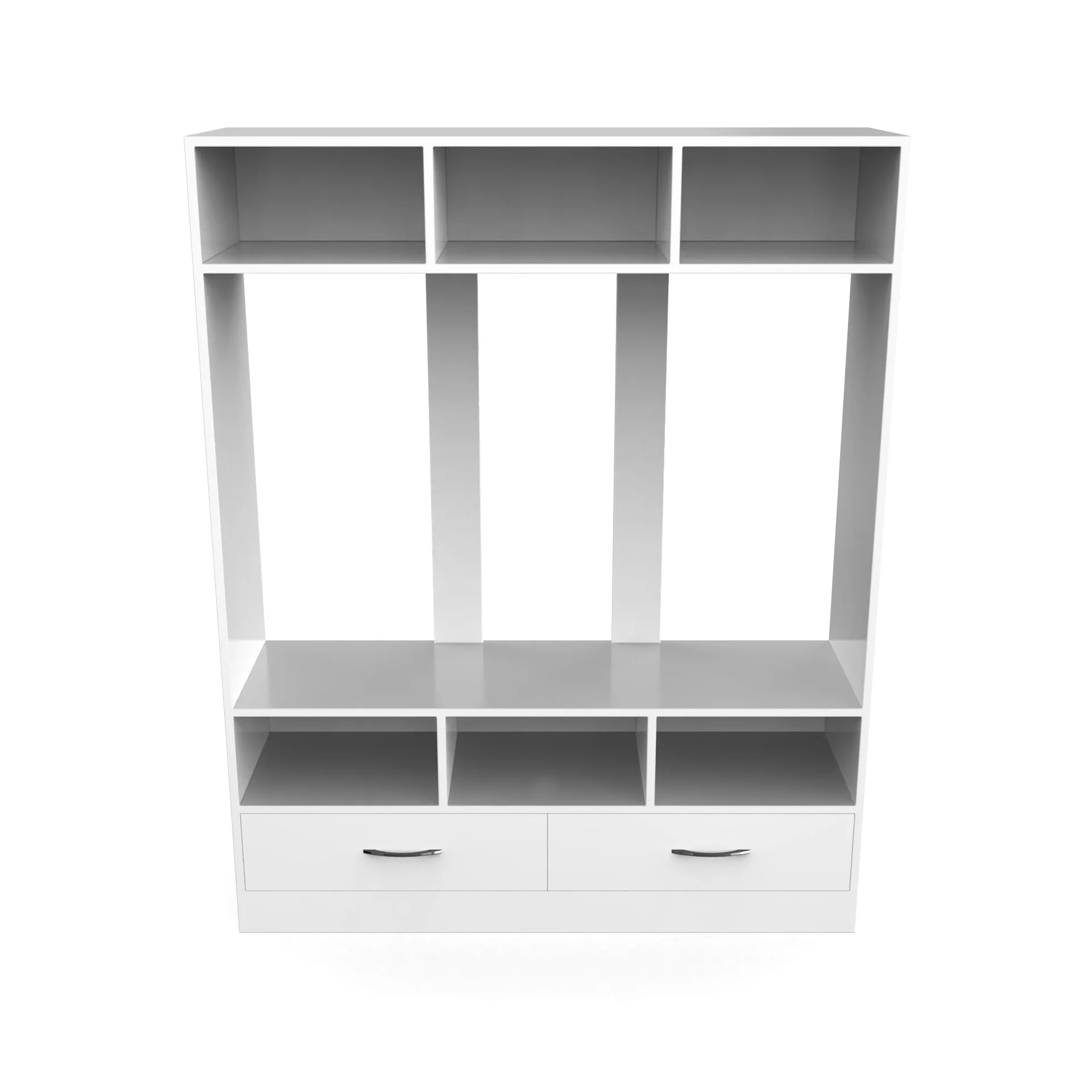 Wood T.V. Unit in White Colour - Image 3