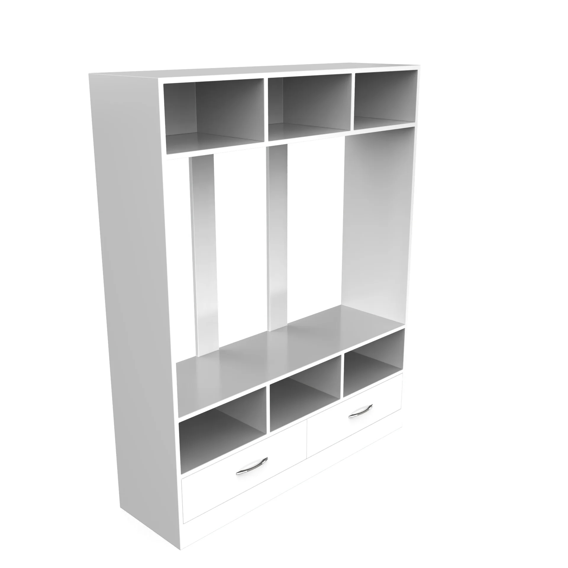 Wood T.V. Unit in White Colour - Image 4