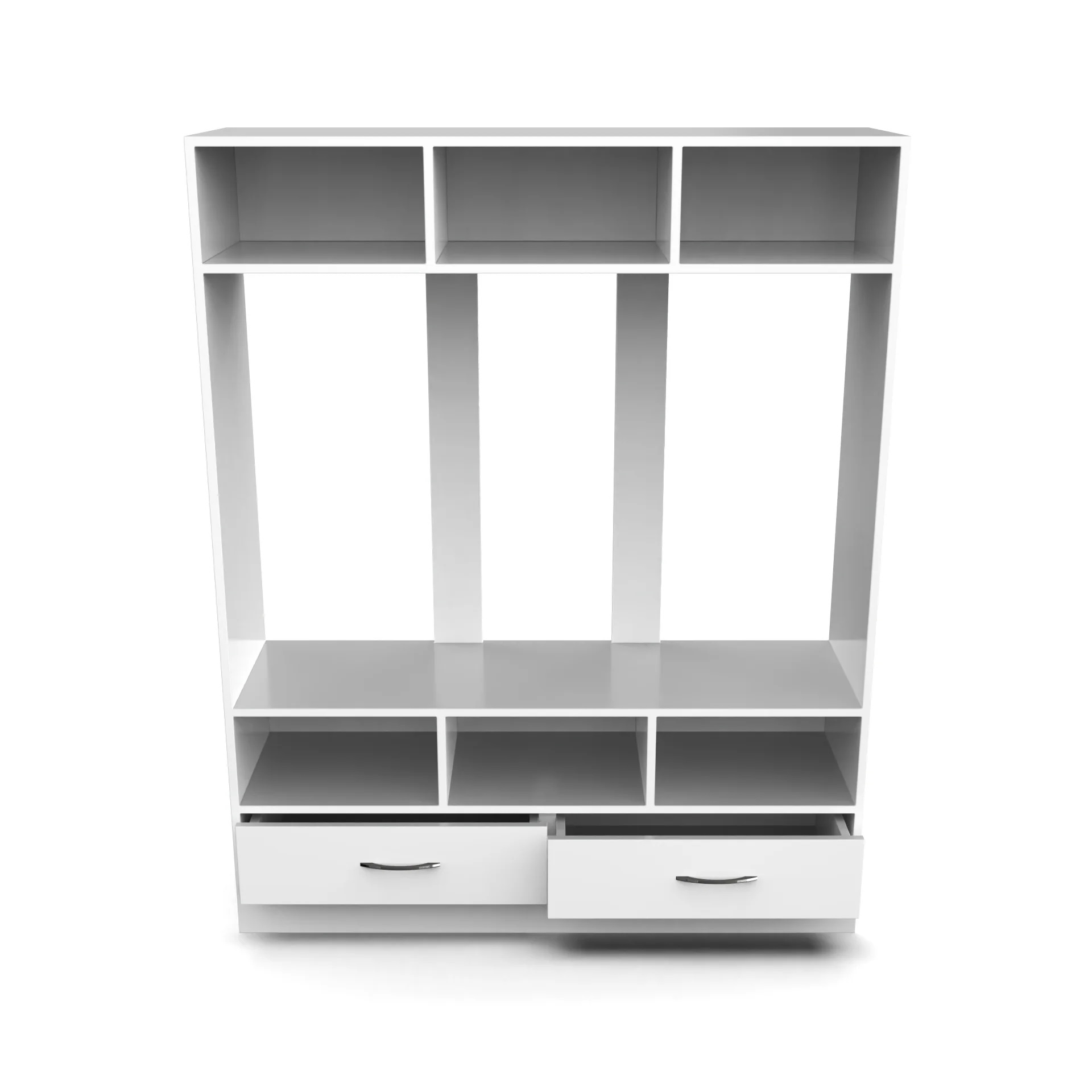 Wood T.V. Unit in White Colour - Image 6
