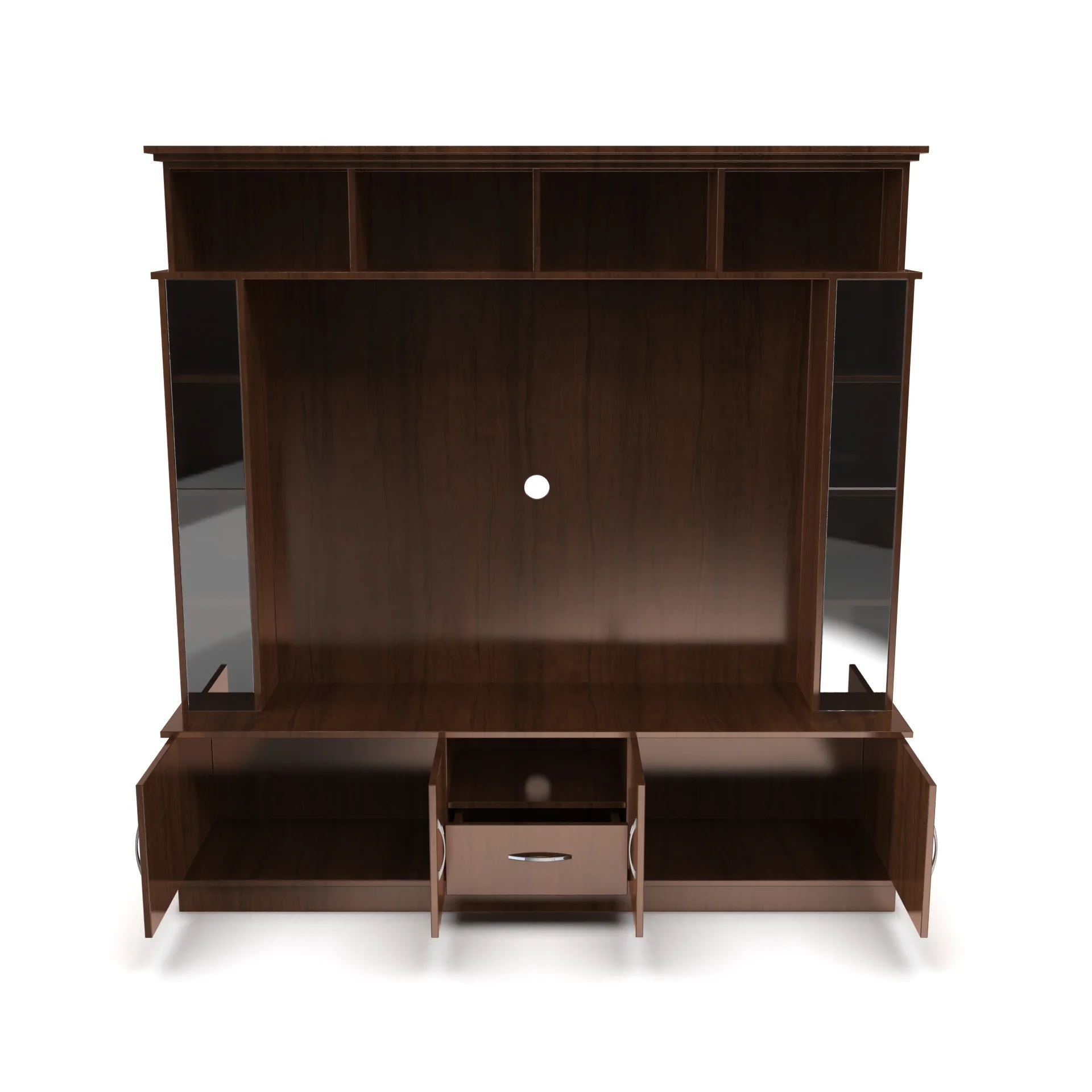 Wood T.V. Unit in Brown Colour - Image 6