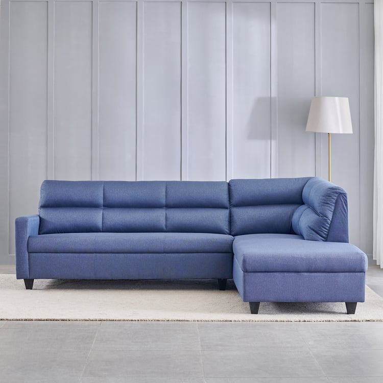 6 Seater L Shape Sofa in Purple Colour - Image 2