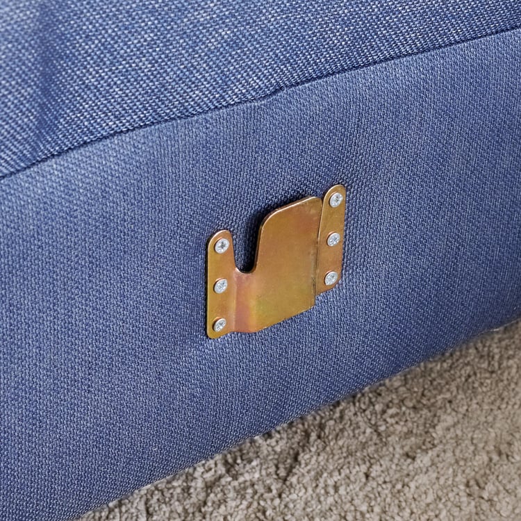 6 Seater L Shape Sofa in Purple Colour - Image 10