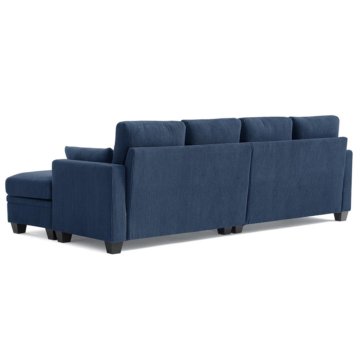 4 Seater L Shape Sofa in Purple Colour - Image 3