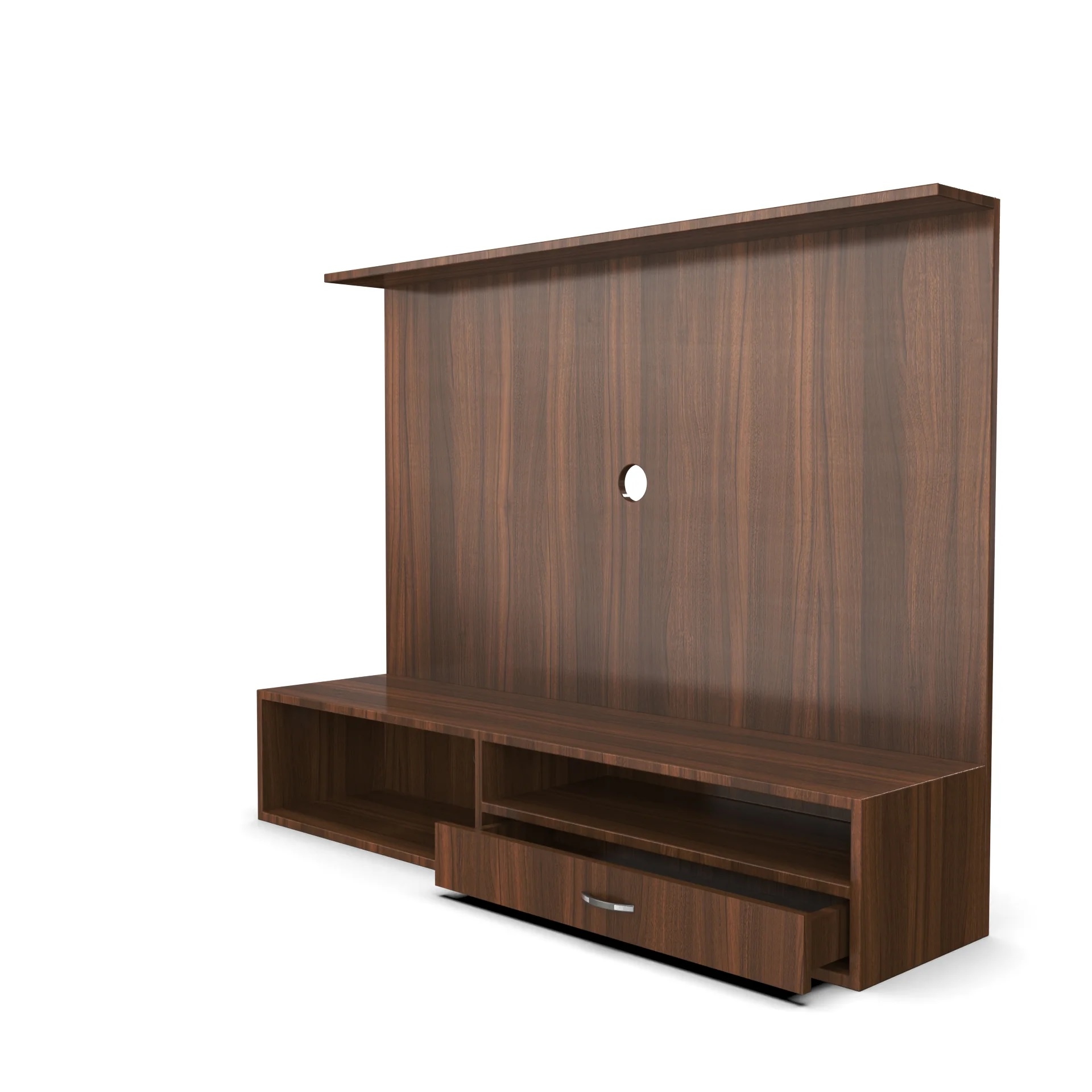 Wood T.V. Unit in Brown Colour - Image 4