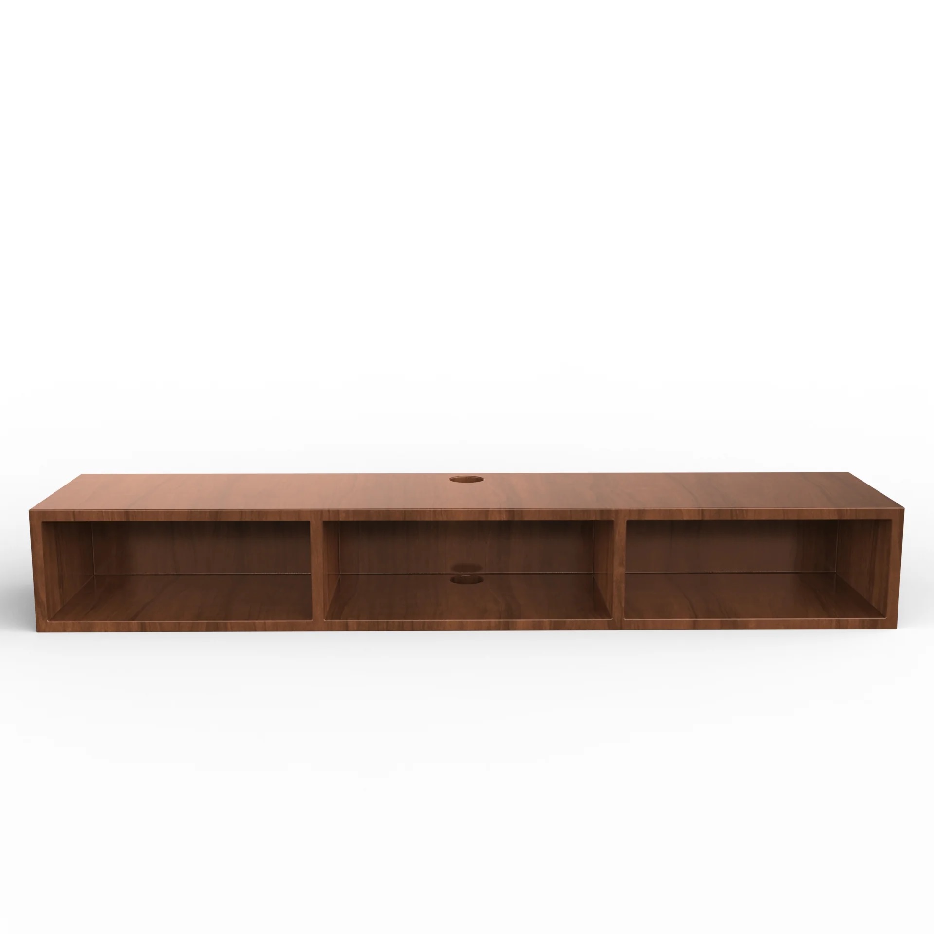 Wood T.V. Unit in Brown Colour - Image 2