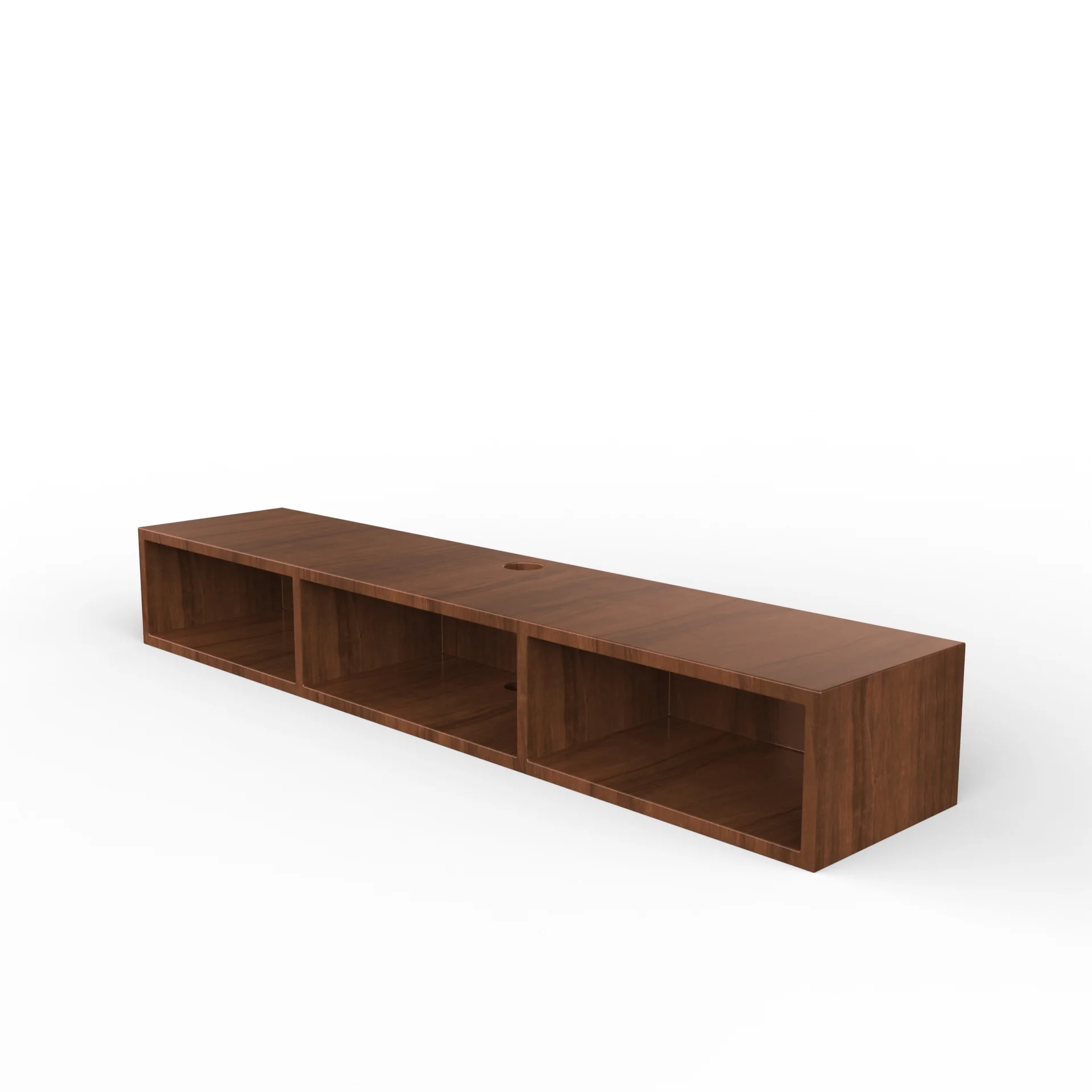 Wood T.V. Unit in Brown Colour - Image 3