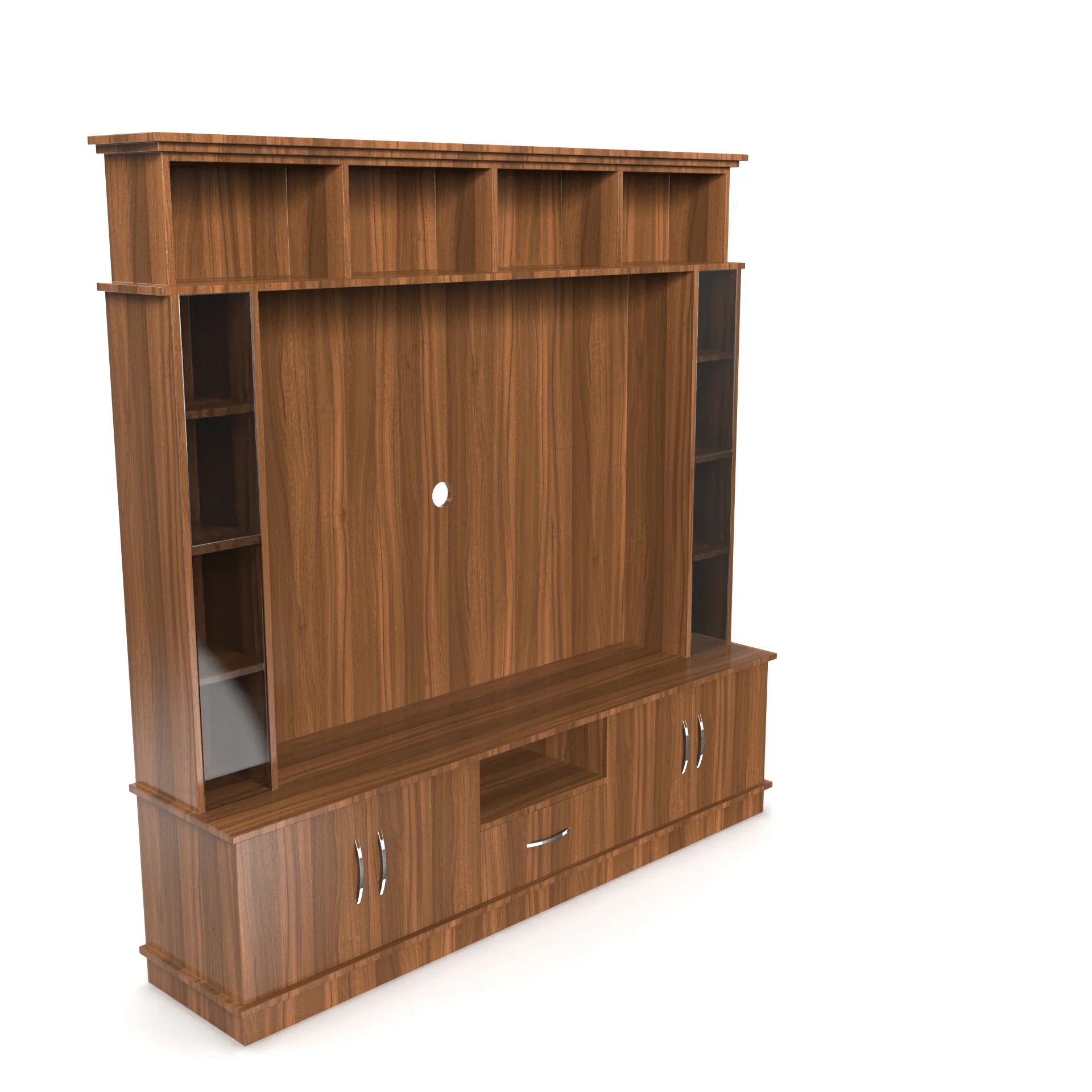 Wood T.V. Unit in Brown Colour - Image 5