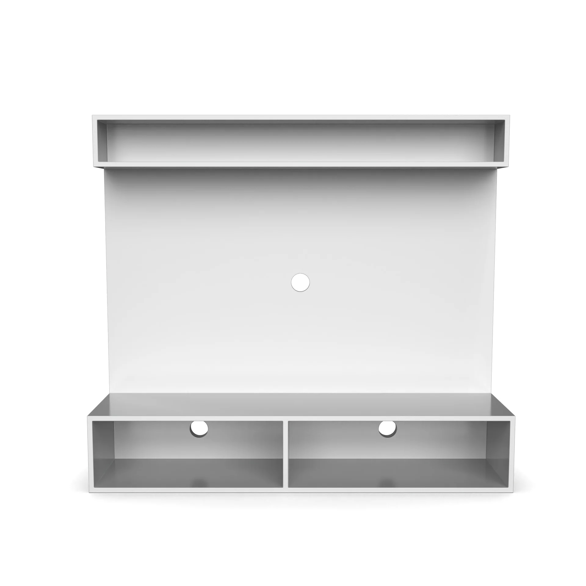 Wood T.V. Unit in White Colour - Image 2