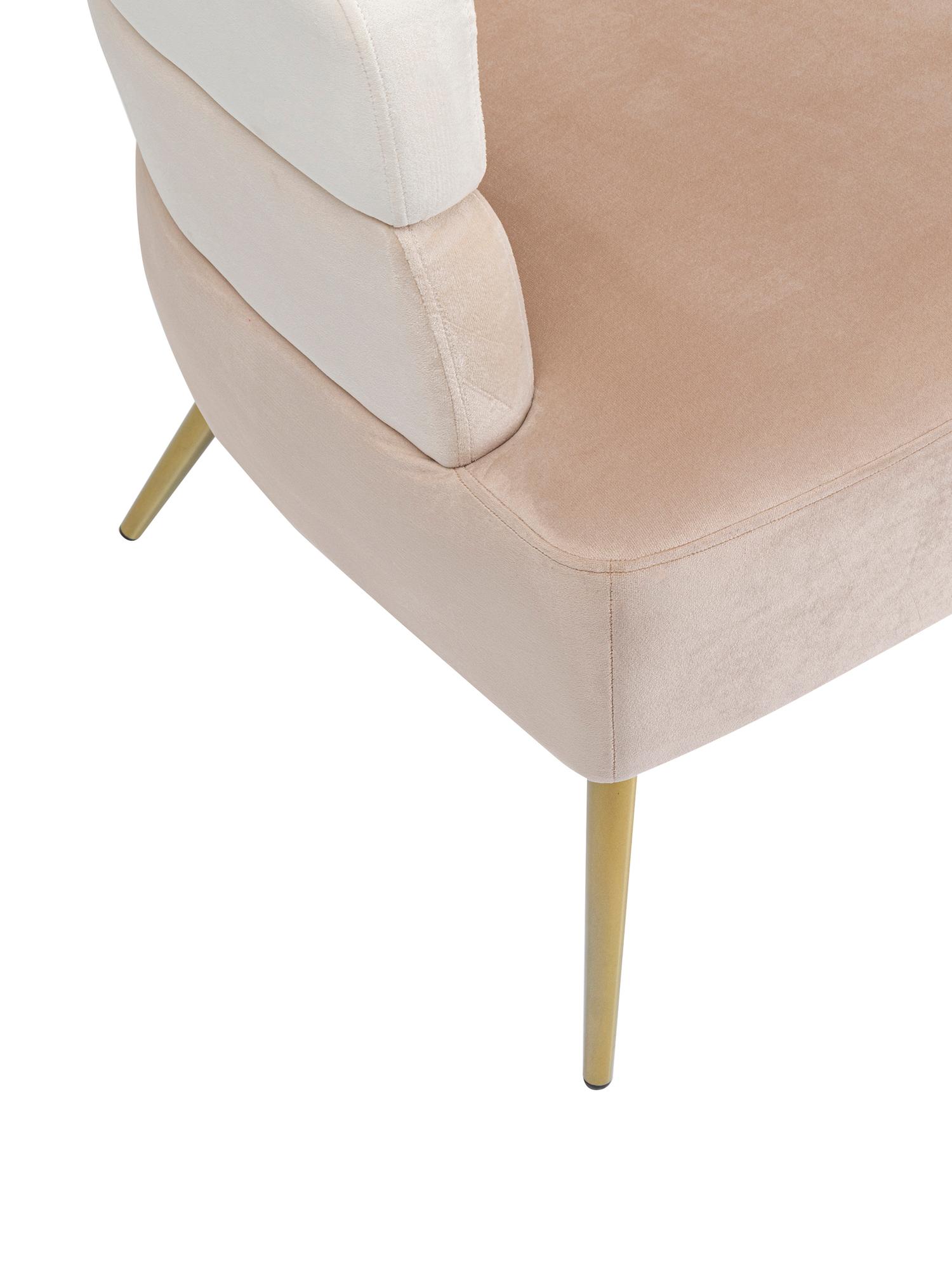 DINNING CHAIR IN CREAM, BEIGE and WHITE COLOUR - Image 2