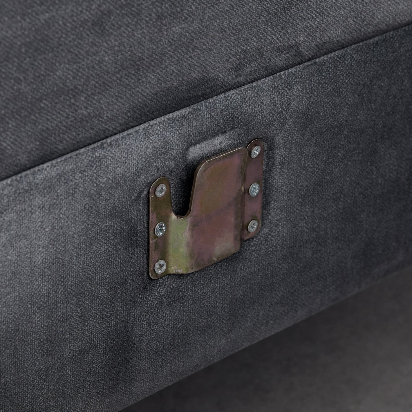 4 Seater L Shape Sofa in Grey Colour - Image 4