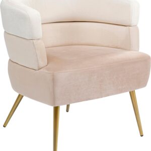 DINNING CHAIR IN CREAM, BEIGE and WHITE COLOUR