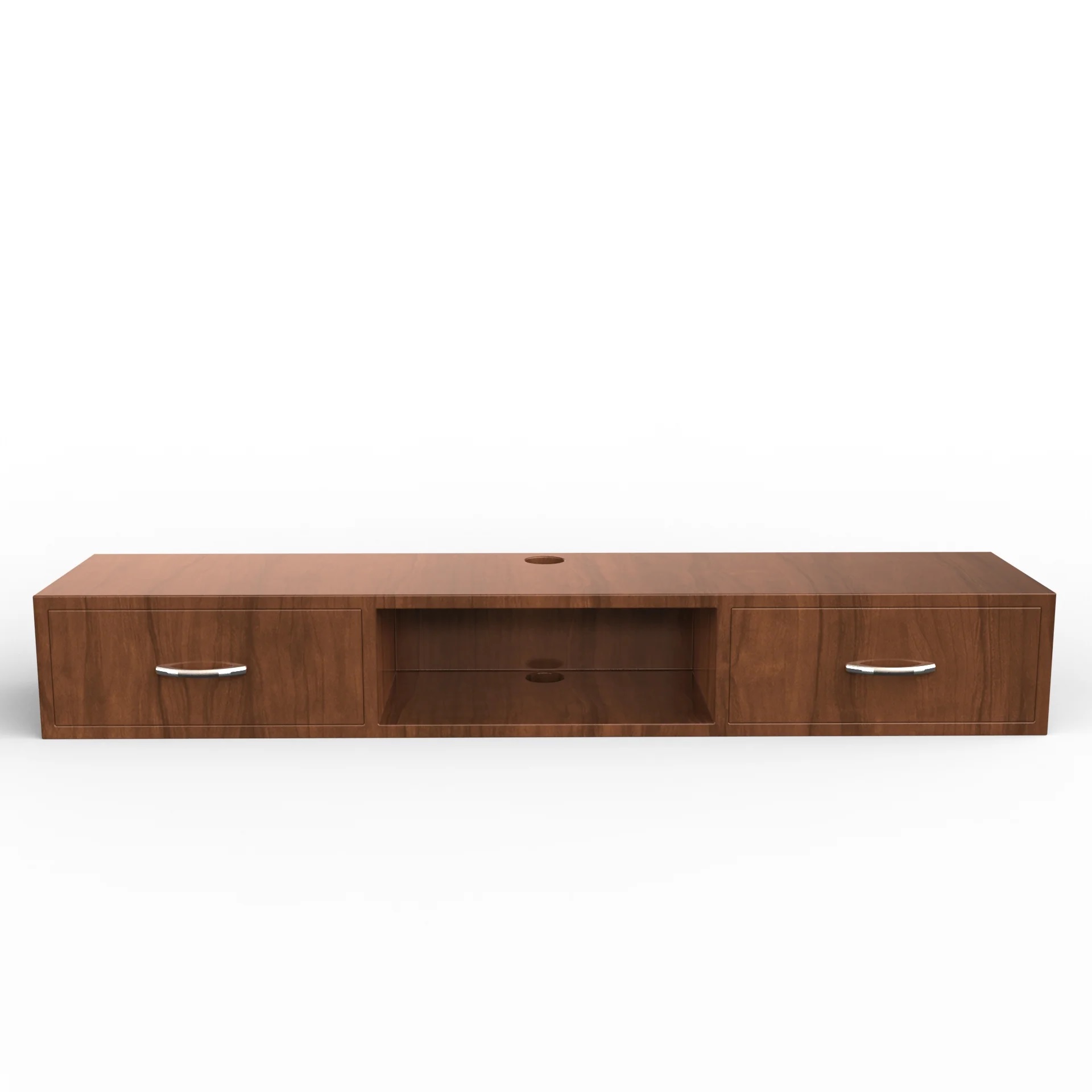 Wood T.V. Unit in Brown Colour - Image 2