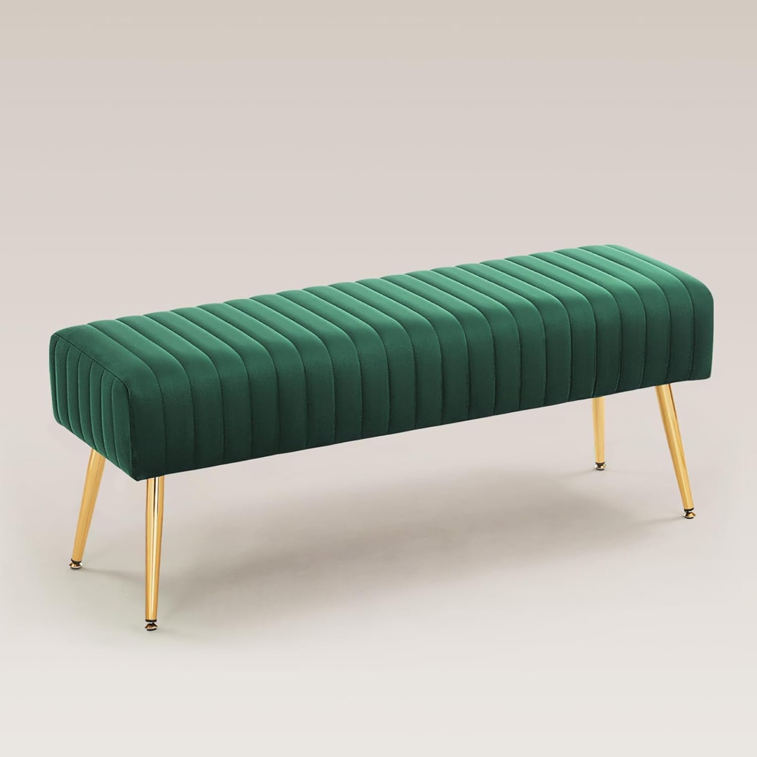Fabric Bench in Green Colour - Image 2