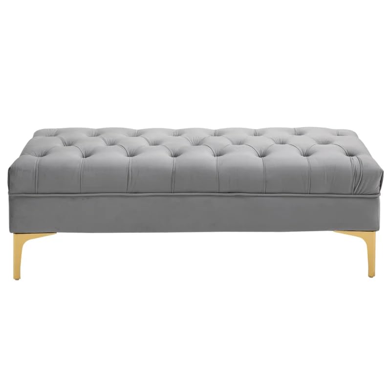 Fabric Bench in Grey Colour - Image 3