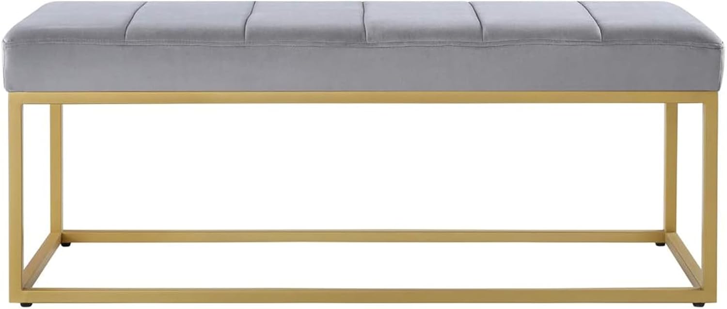 Fabric Bench in Grey Colour - Image 2