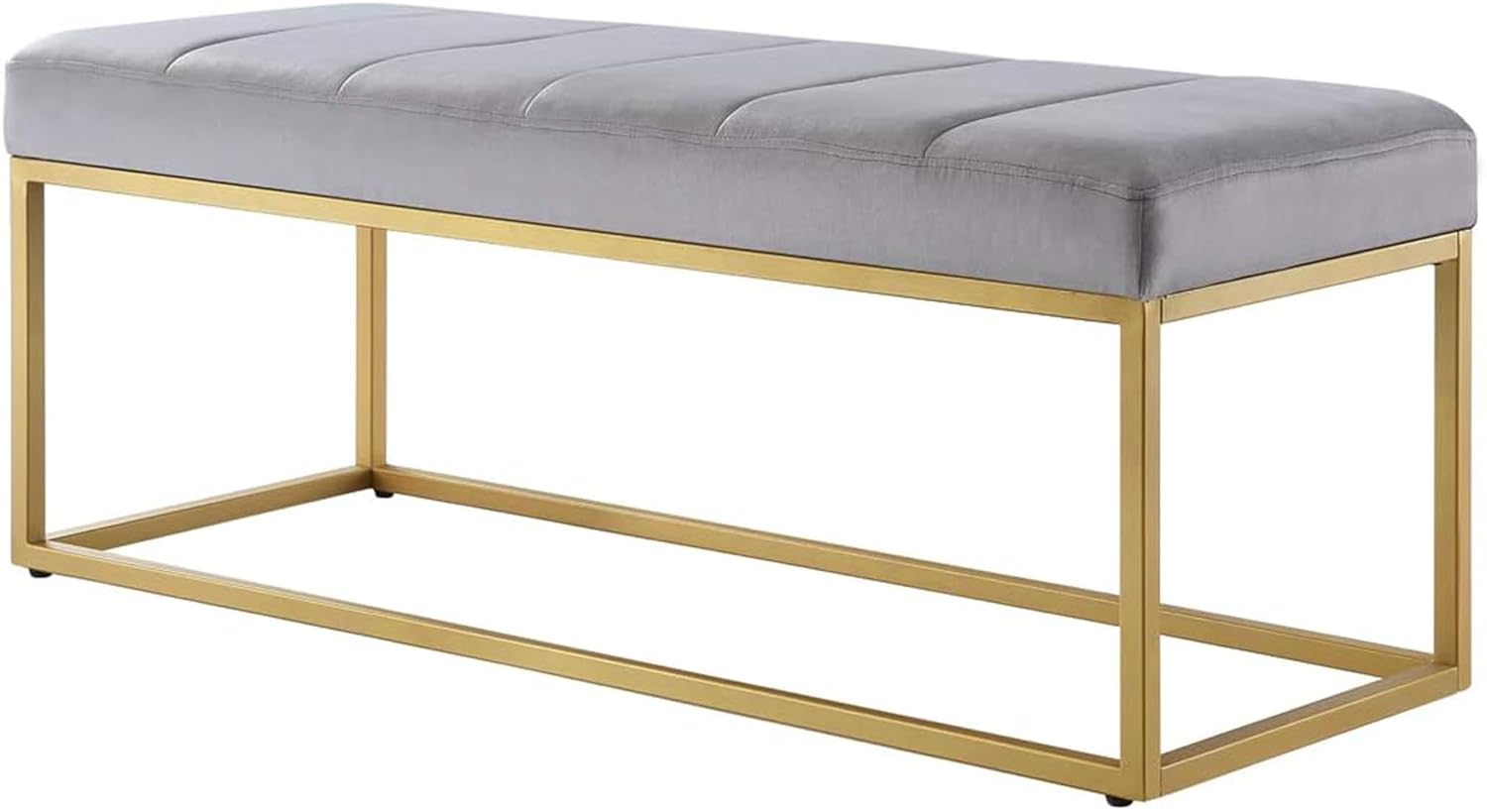 Fabric Bench in Grey Colour - Image 3