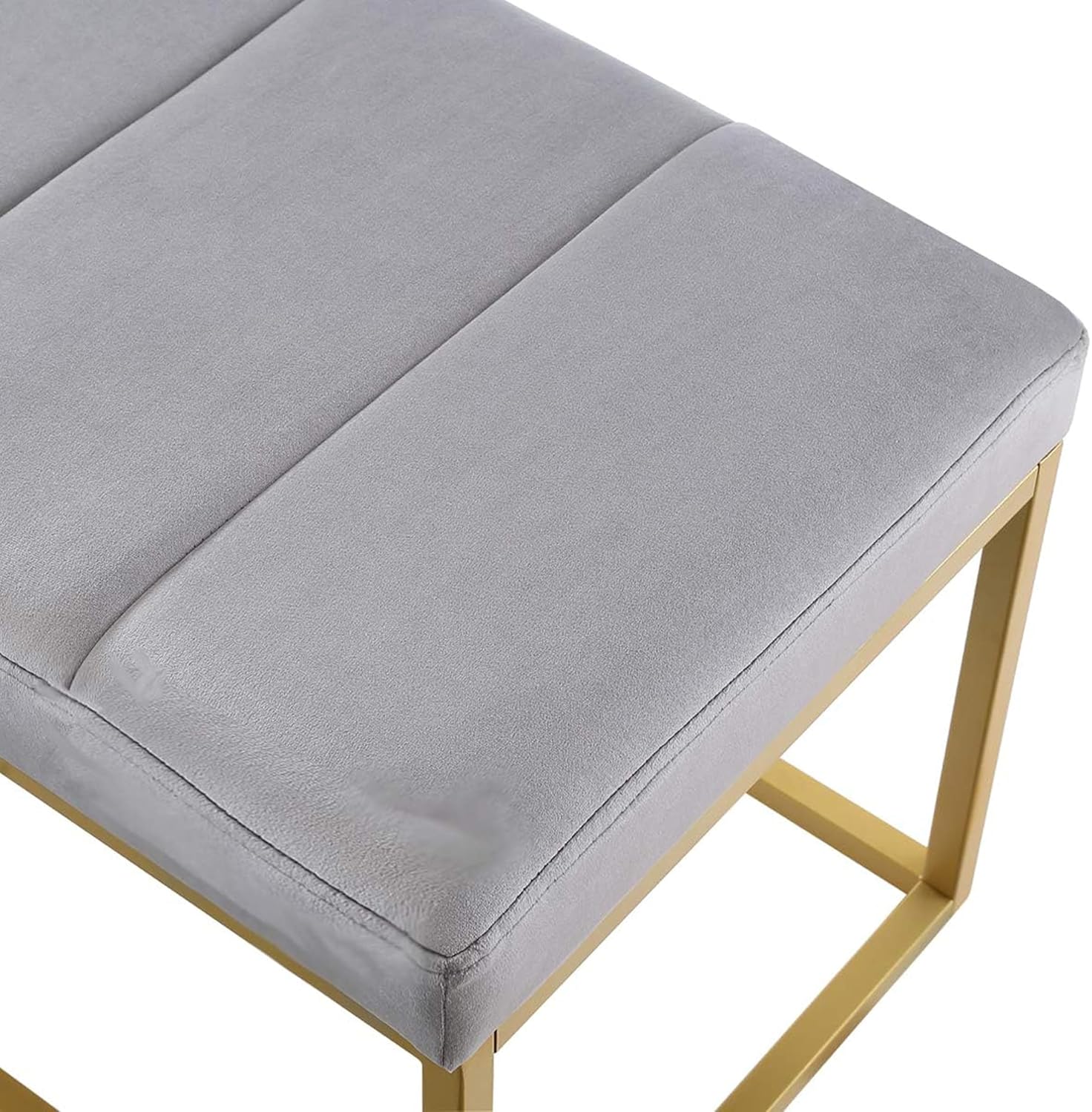Fabric Bench in Grey Colour - Image 4