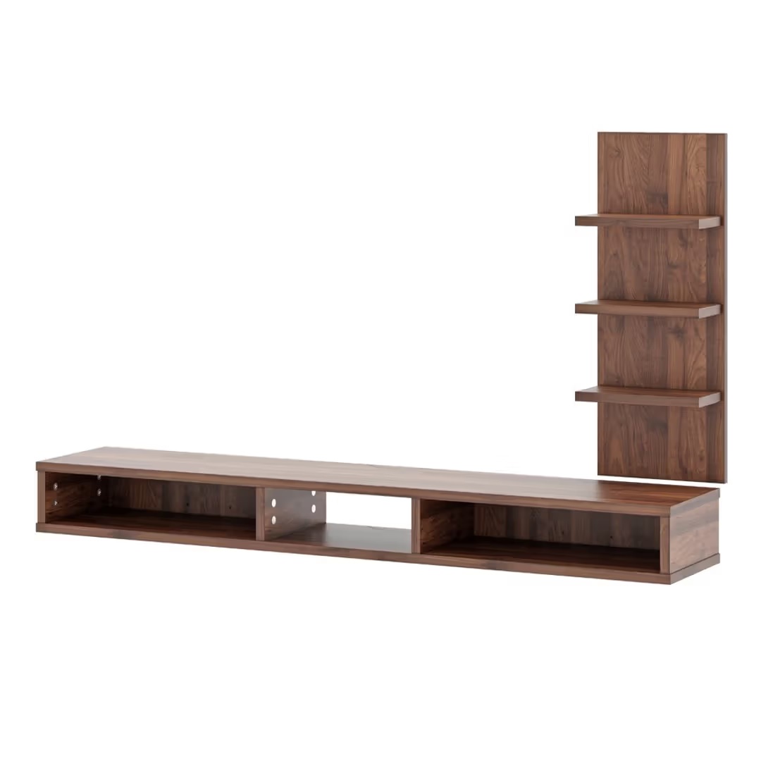 Wood T.V. Unit in Brown Colour - Image 3